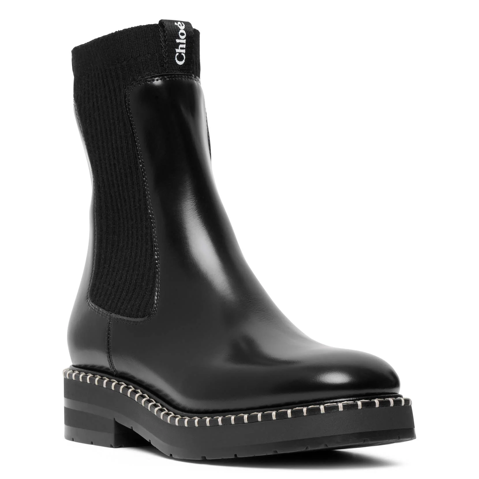 Noua black leather ankle boots - Image 3