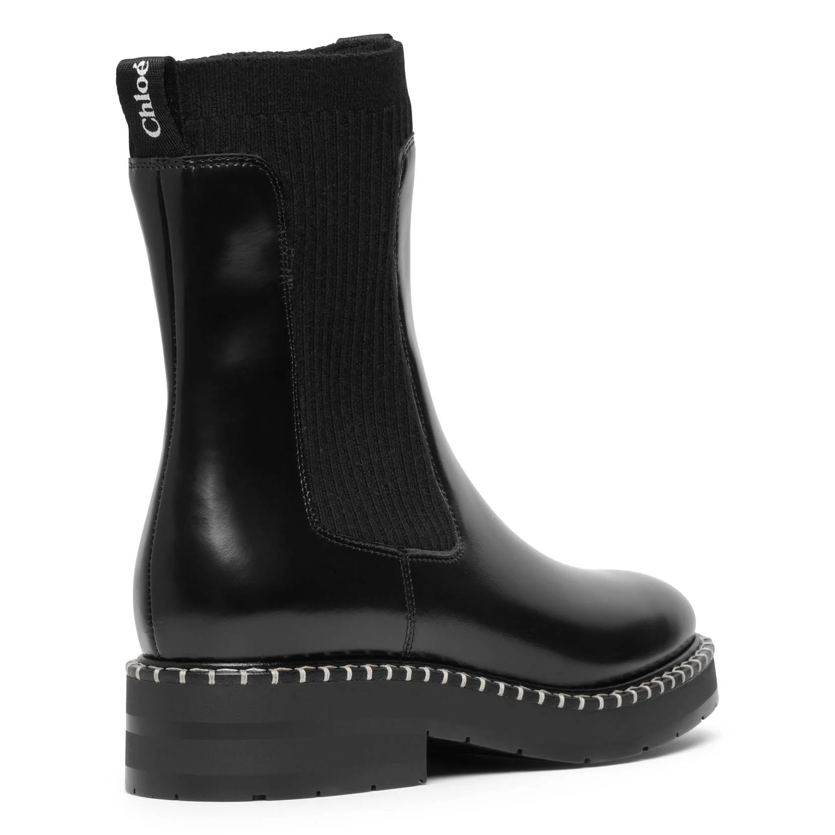 Noua black leather ankle boots - Image 4