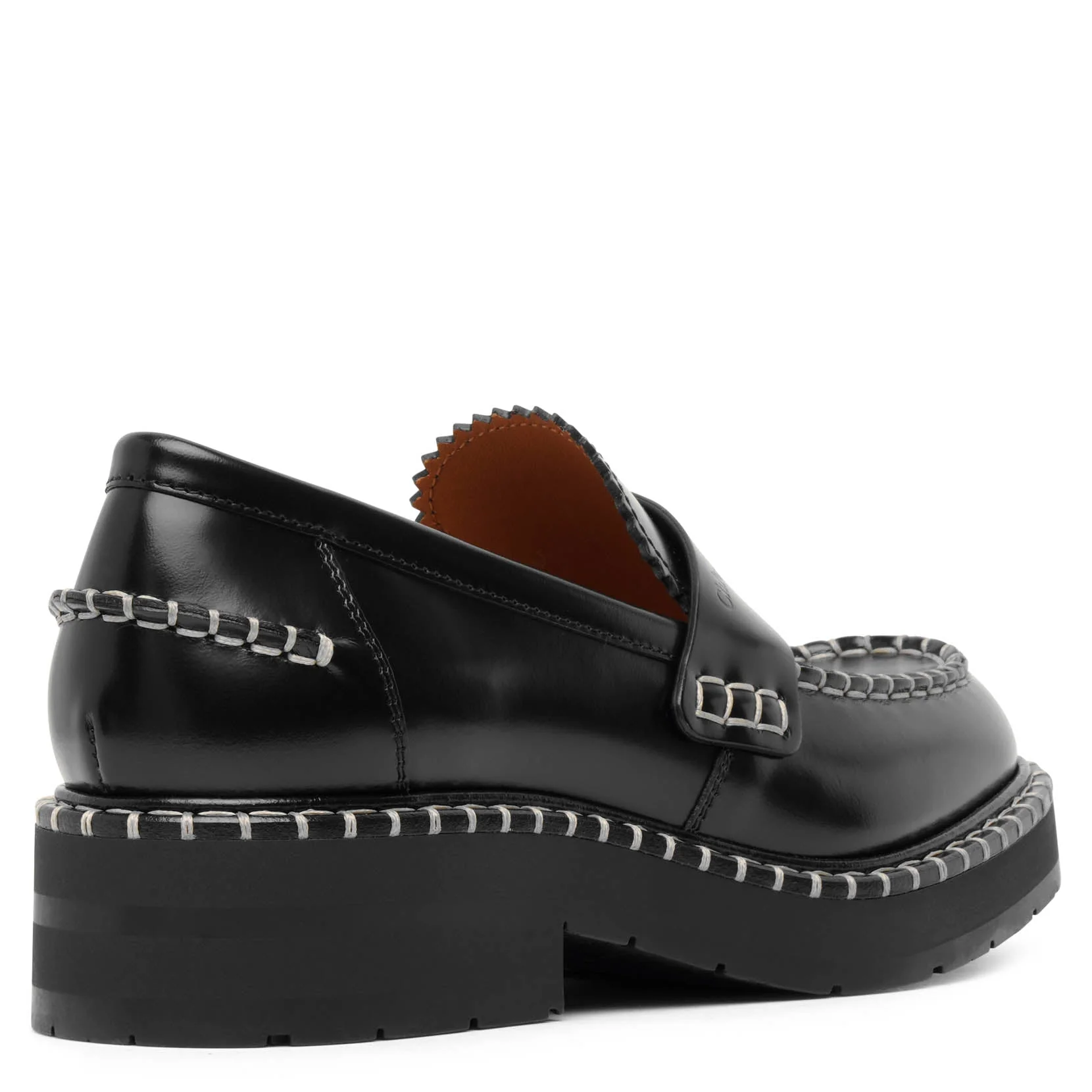 Noua black leather loafers - Image 4