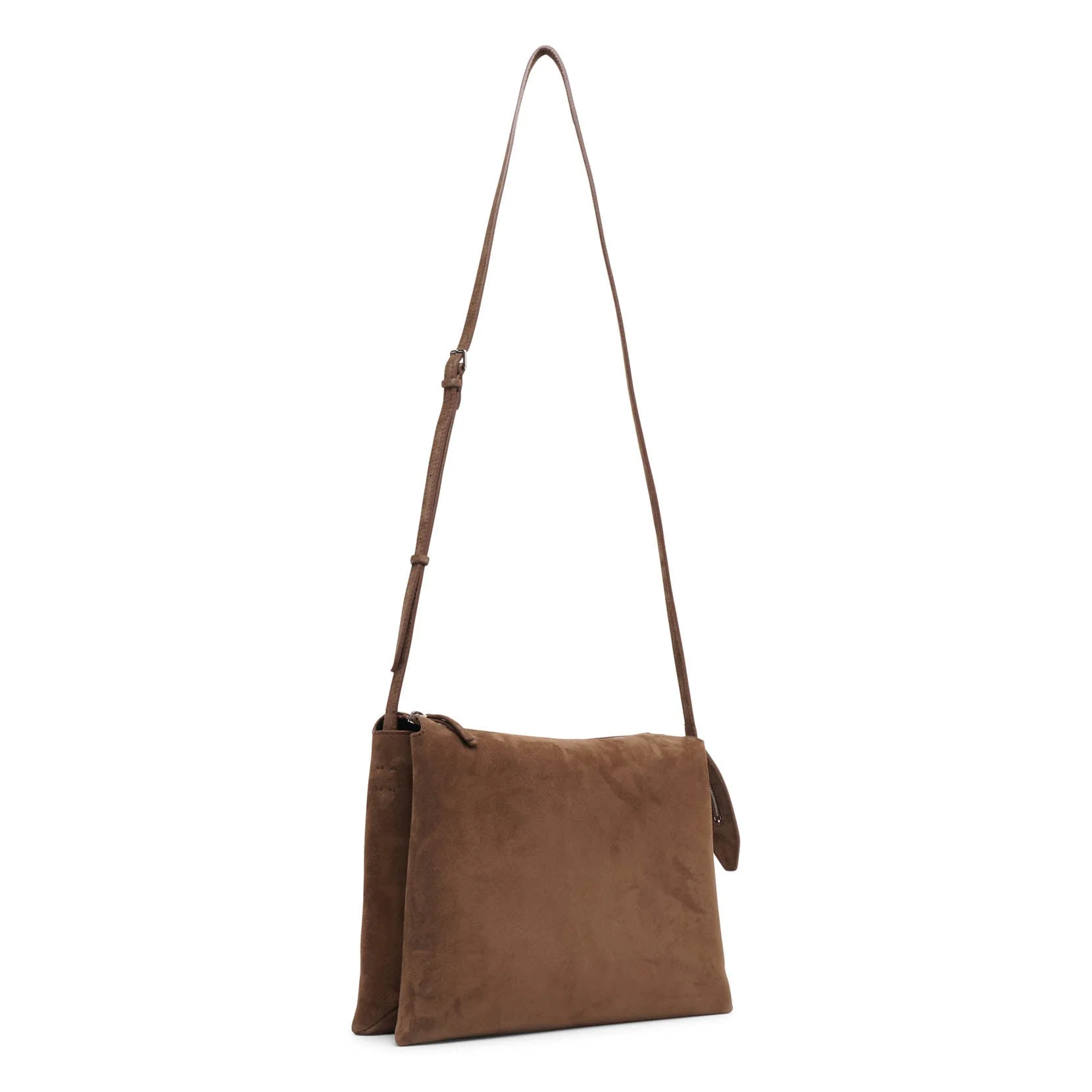 Nu Twin sporty beige suede bag - Image 3