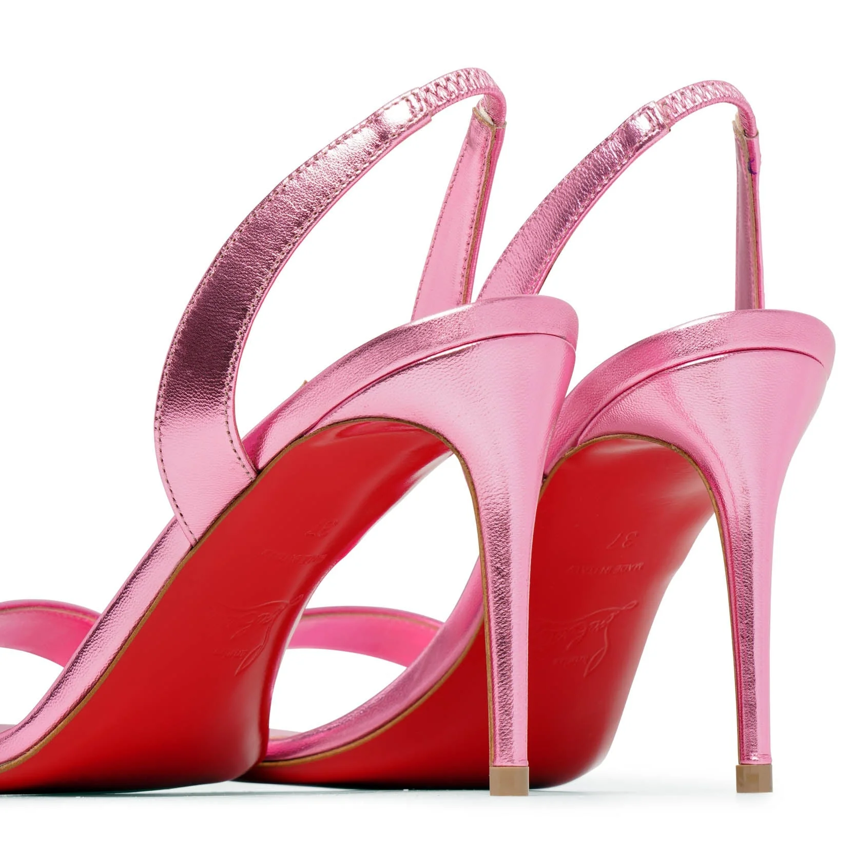 O Marylin confettis laminato sandals - Image 5