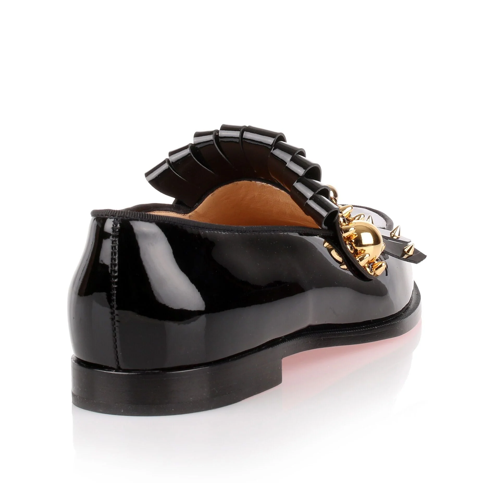Octavian Flat black patent loafer - Image 3