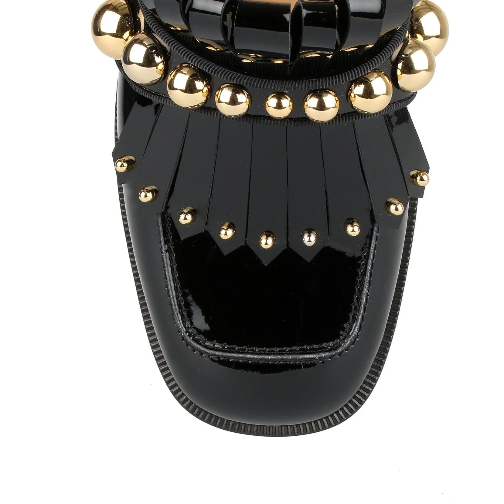 Octavian Mula 35 black patent mule - Image 4