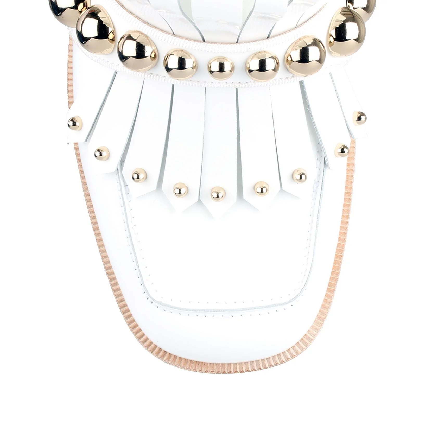 Octavian Mula 35 white patent mule - Image 4