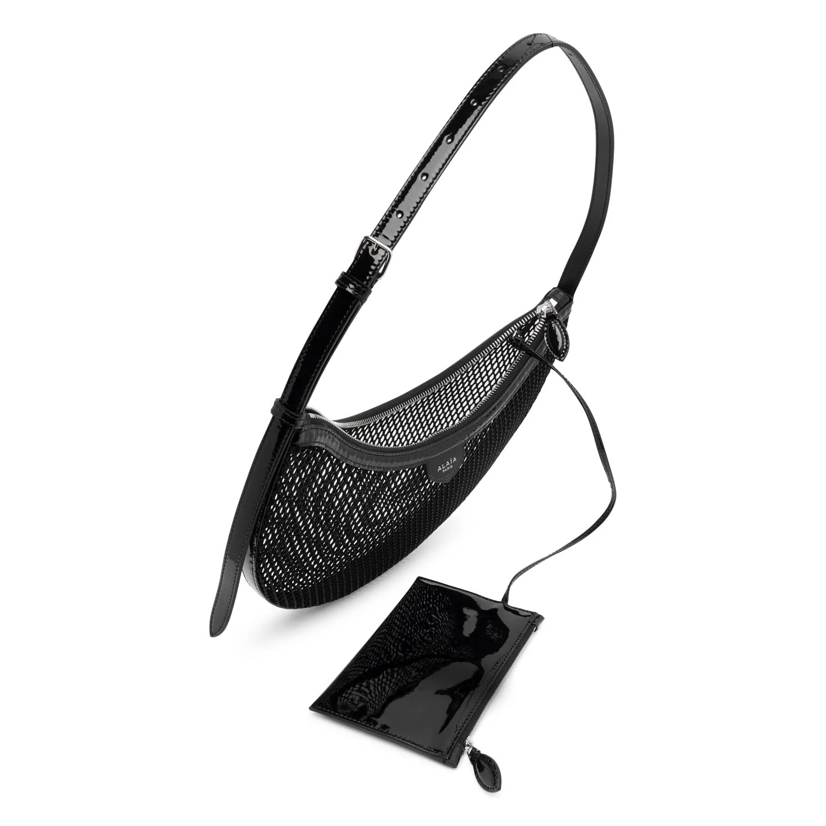 One piece black mesh bag - Image 5