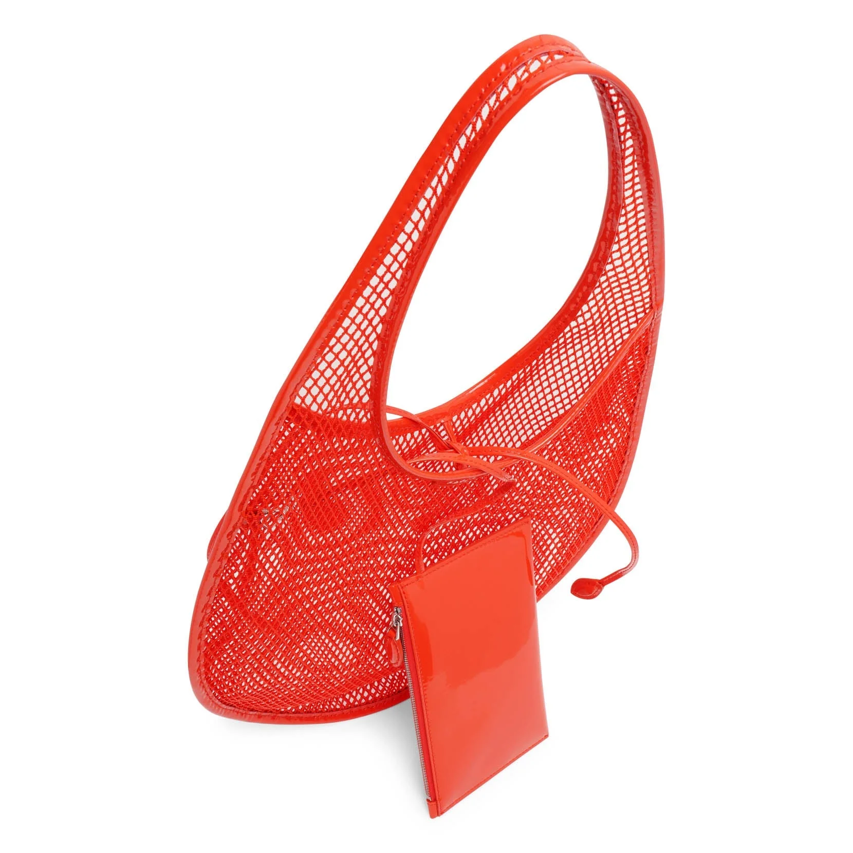 One piece medium red mesh bag - Image 5