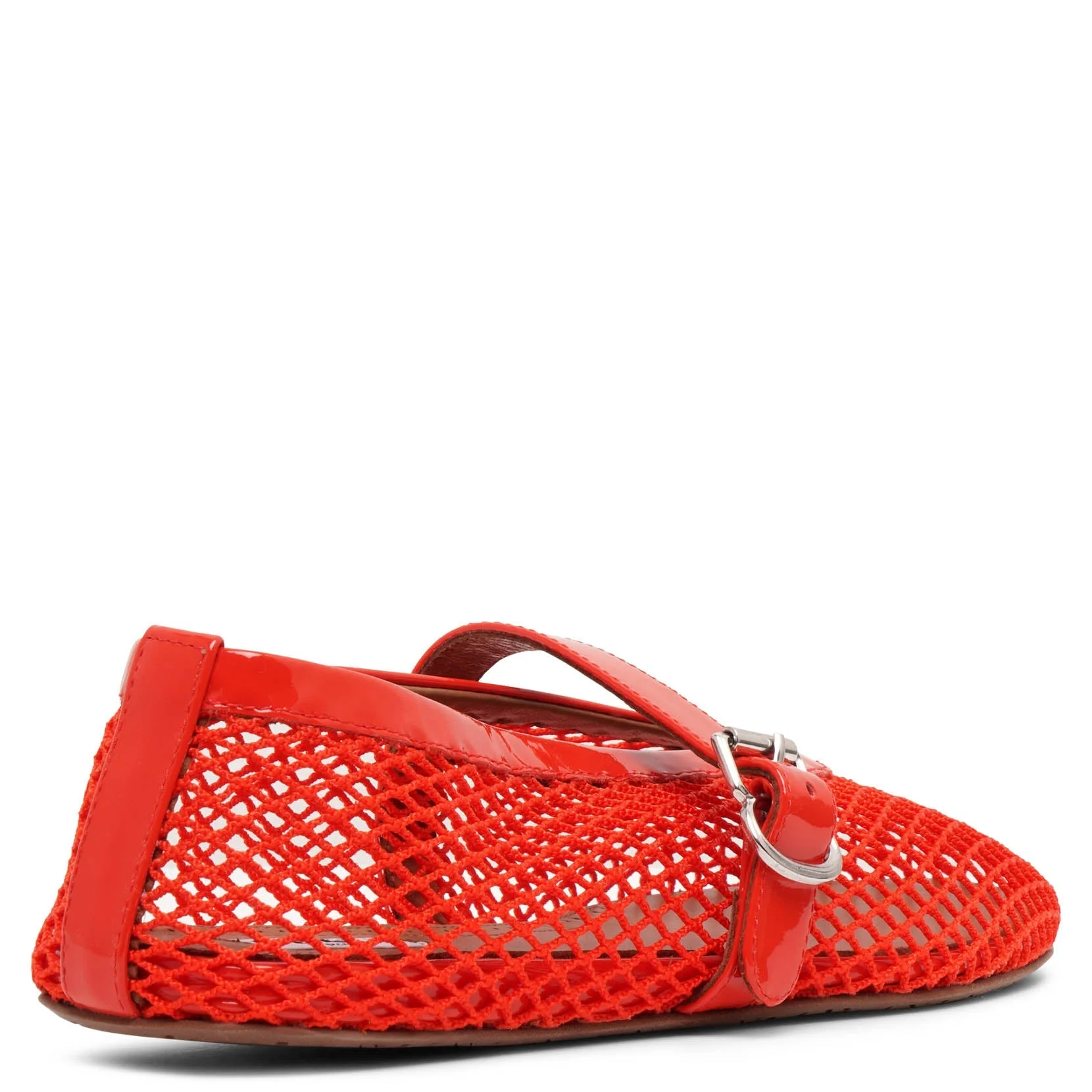 Orange mesh ballet flats - Image 4