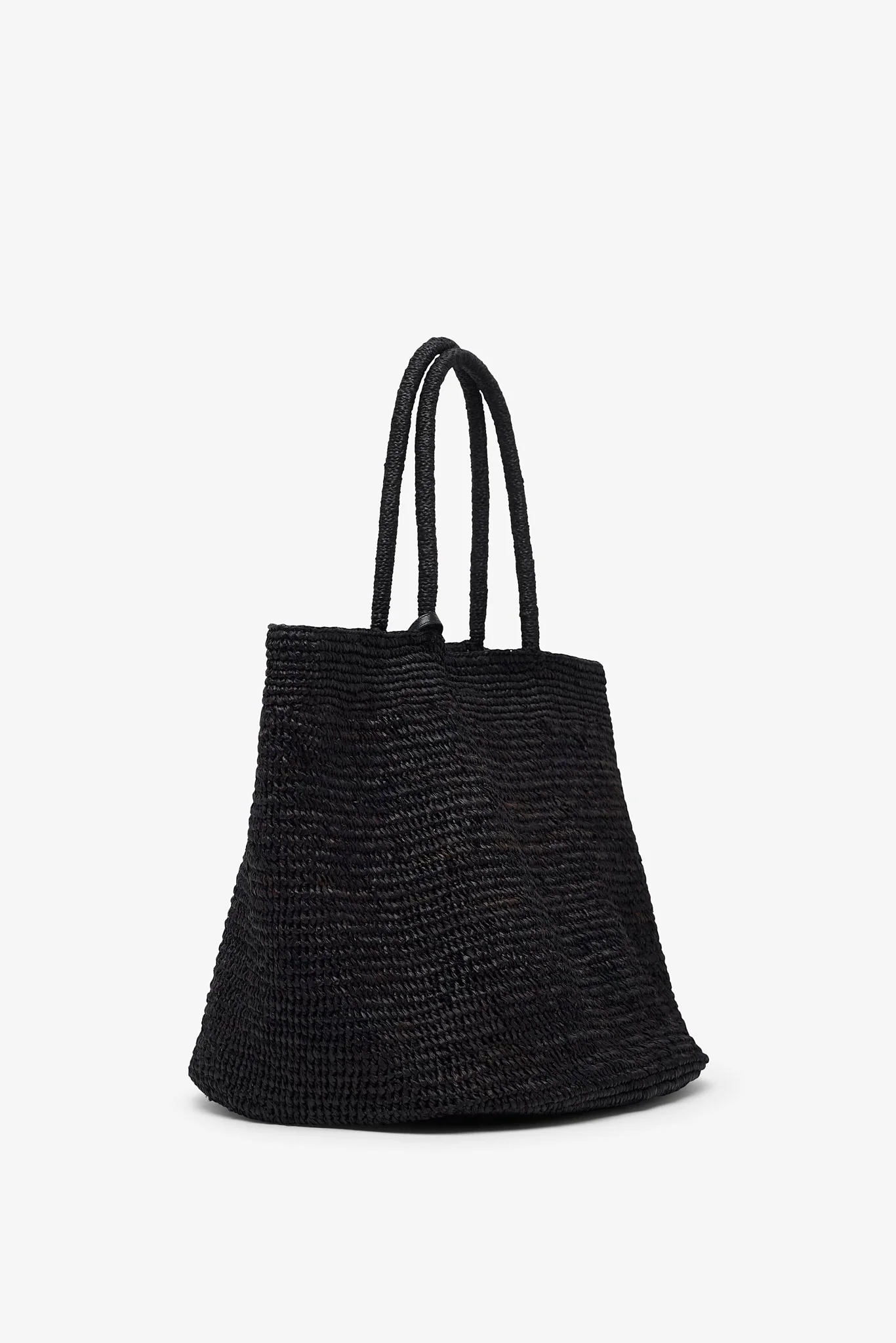 Oregon black raffia bag - Image 3