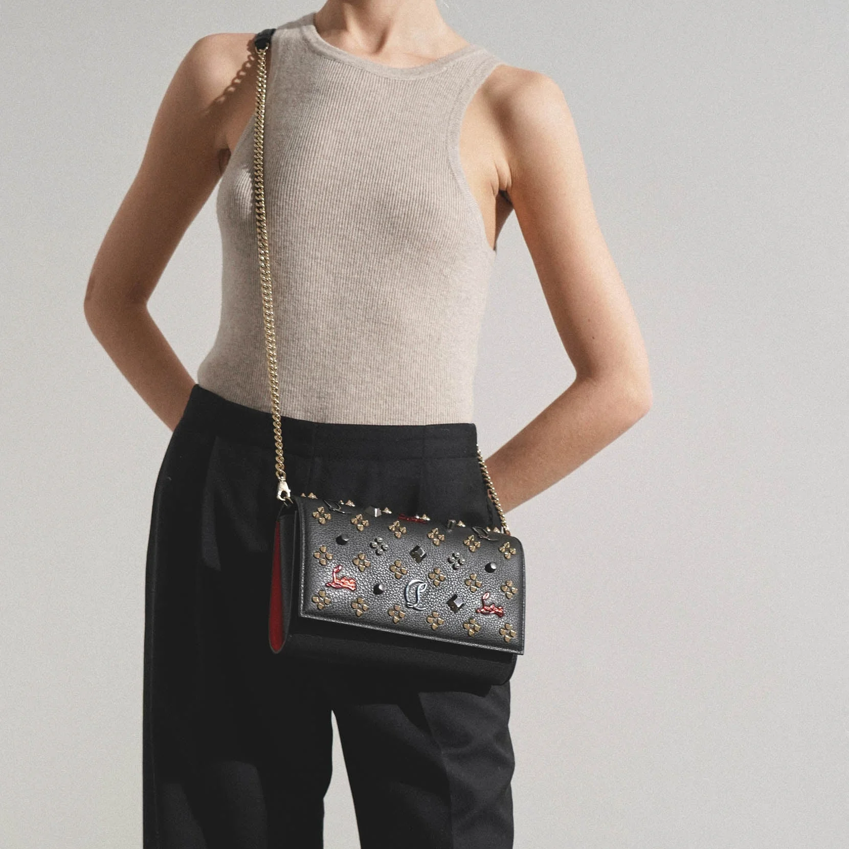 Paloma loubinthesky black clutch - Image 7