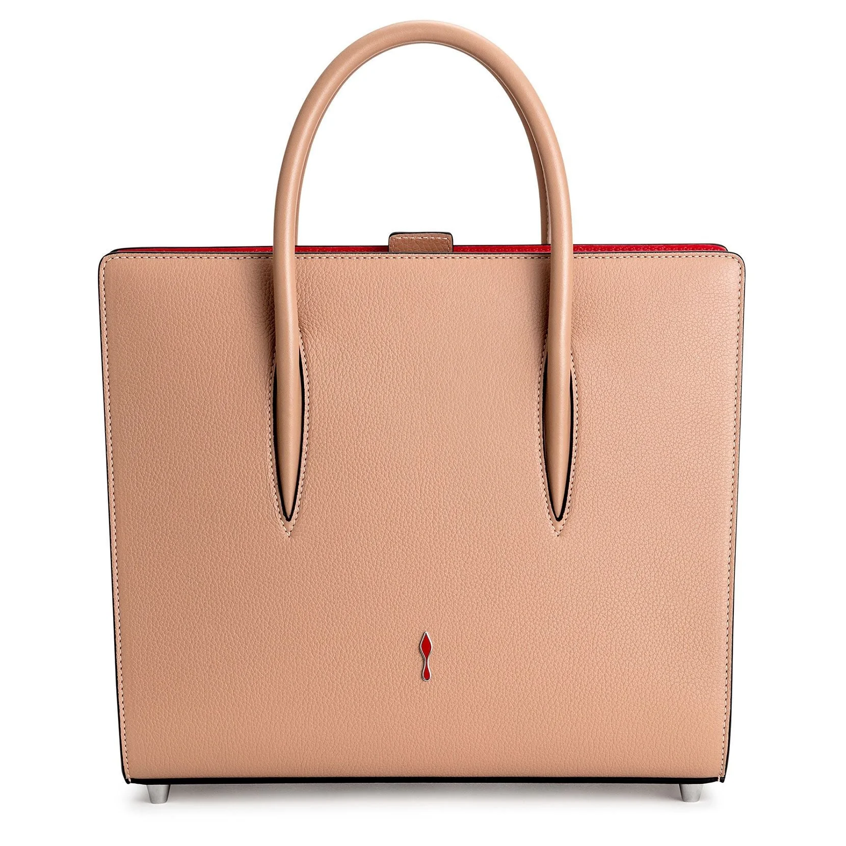 Paloma medium beige loubinthesky bag - Image 3