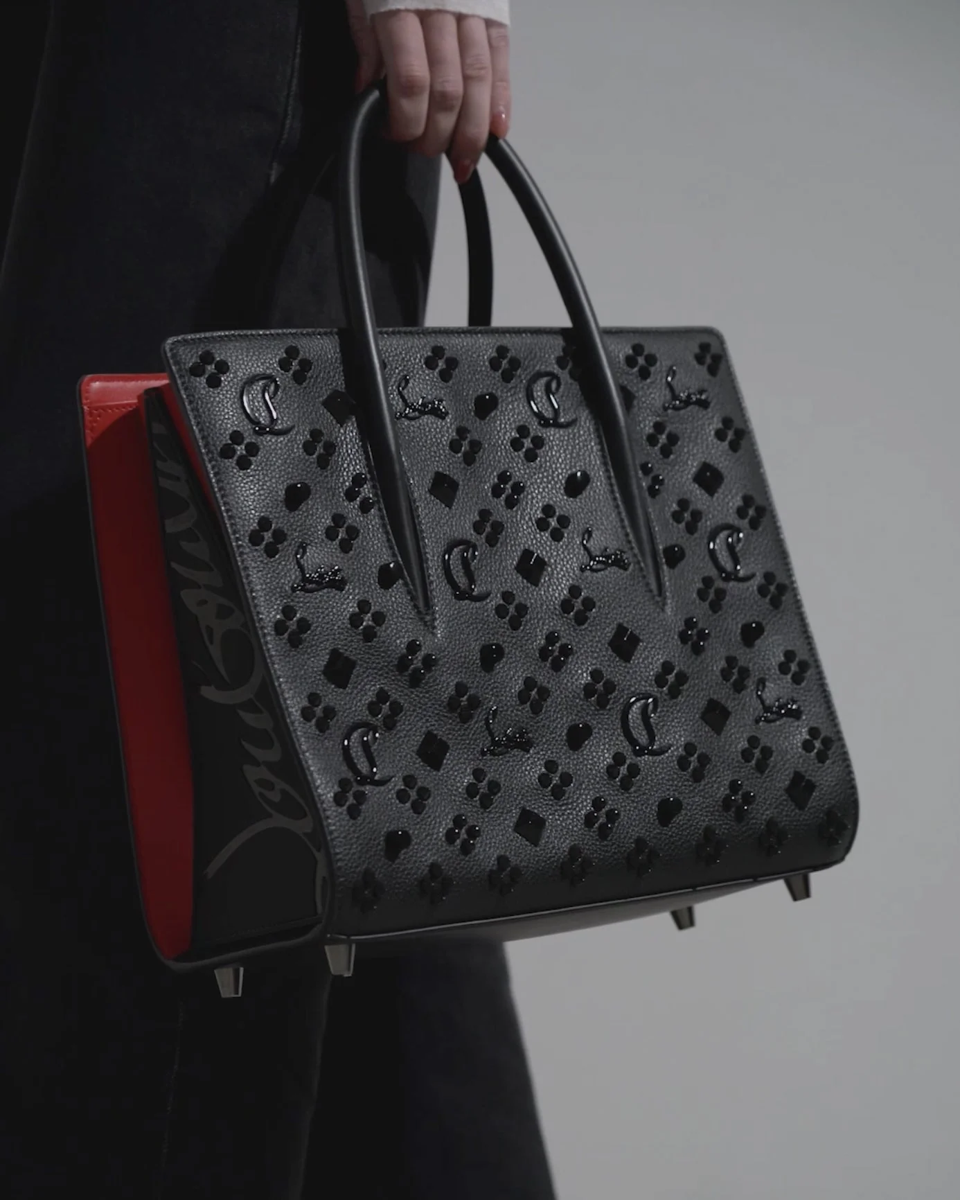 Paloma S medium loubinthesky black bag - Image 8