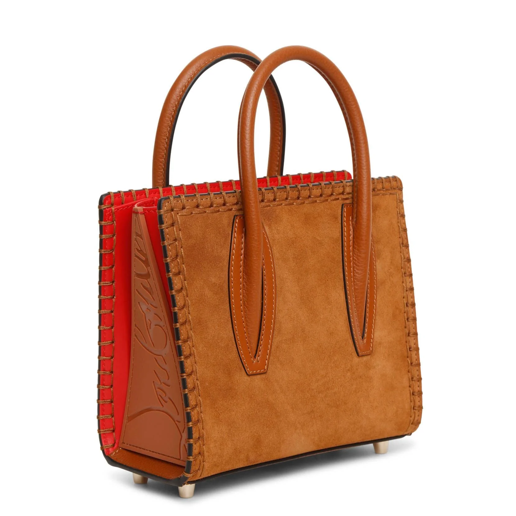 Paloma S mini coconut suede tote - Image 2