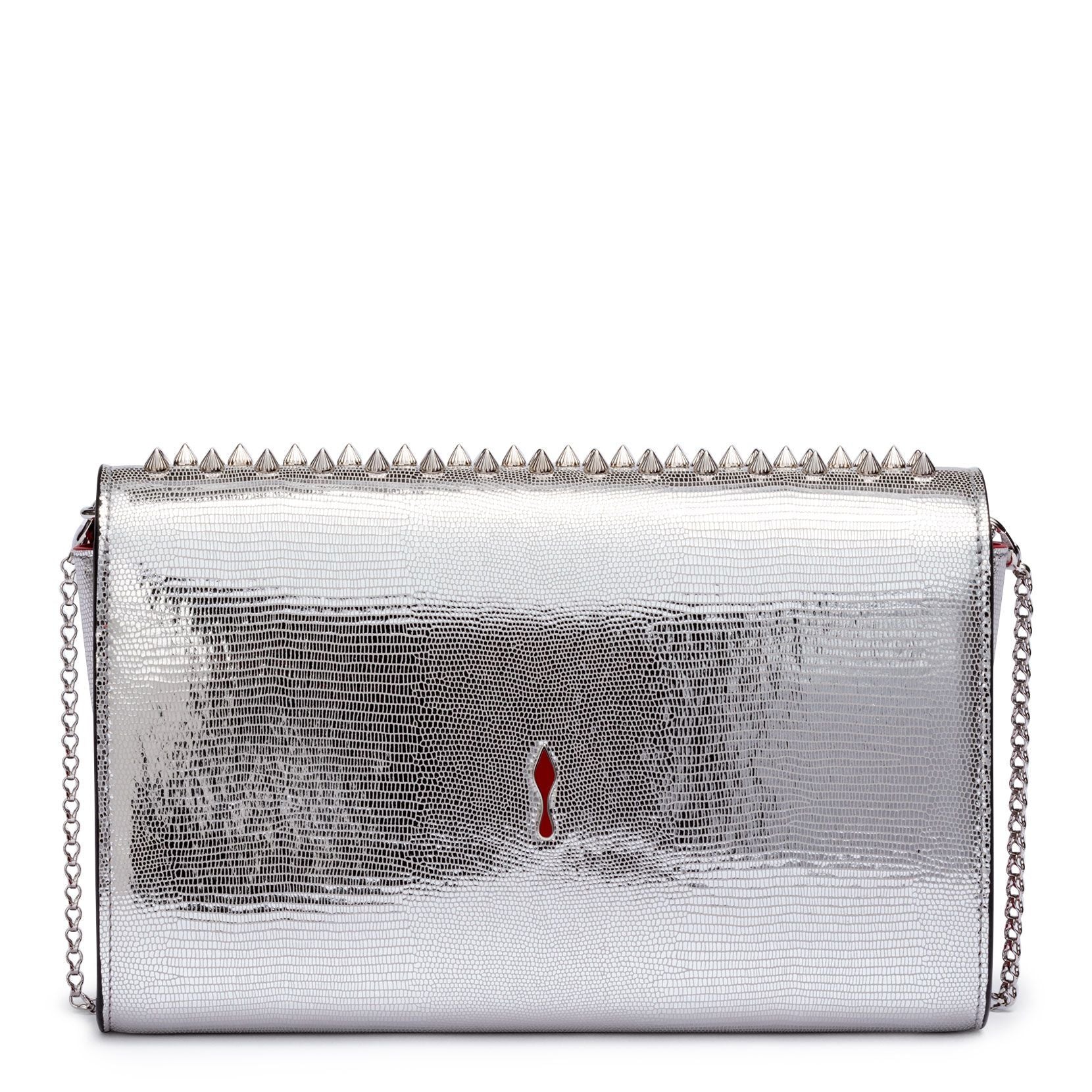 Paloma silver spikes clutch - Image 3