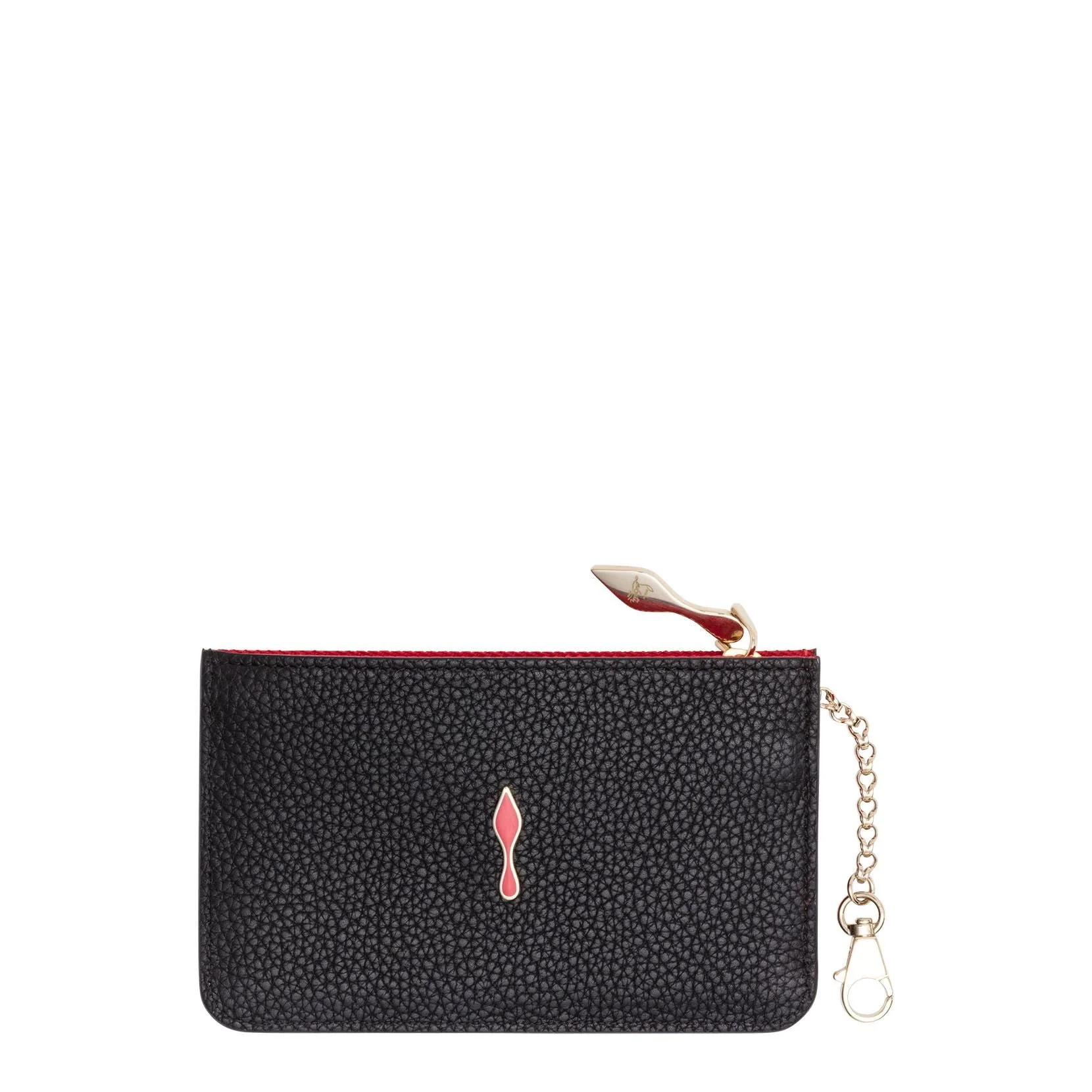 Panettone Black Leather Key Holder - Image 2