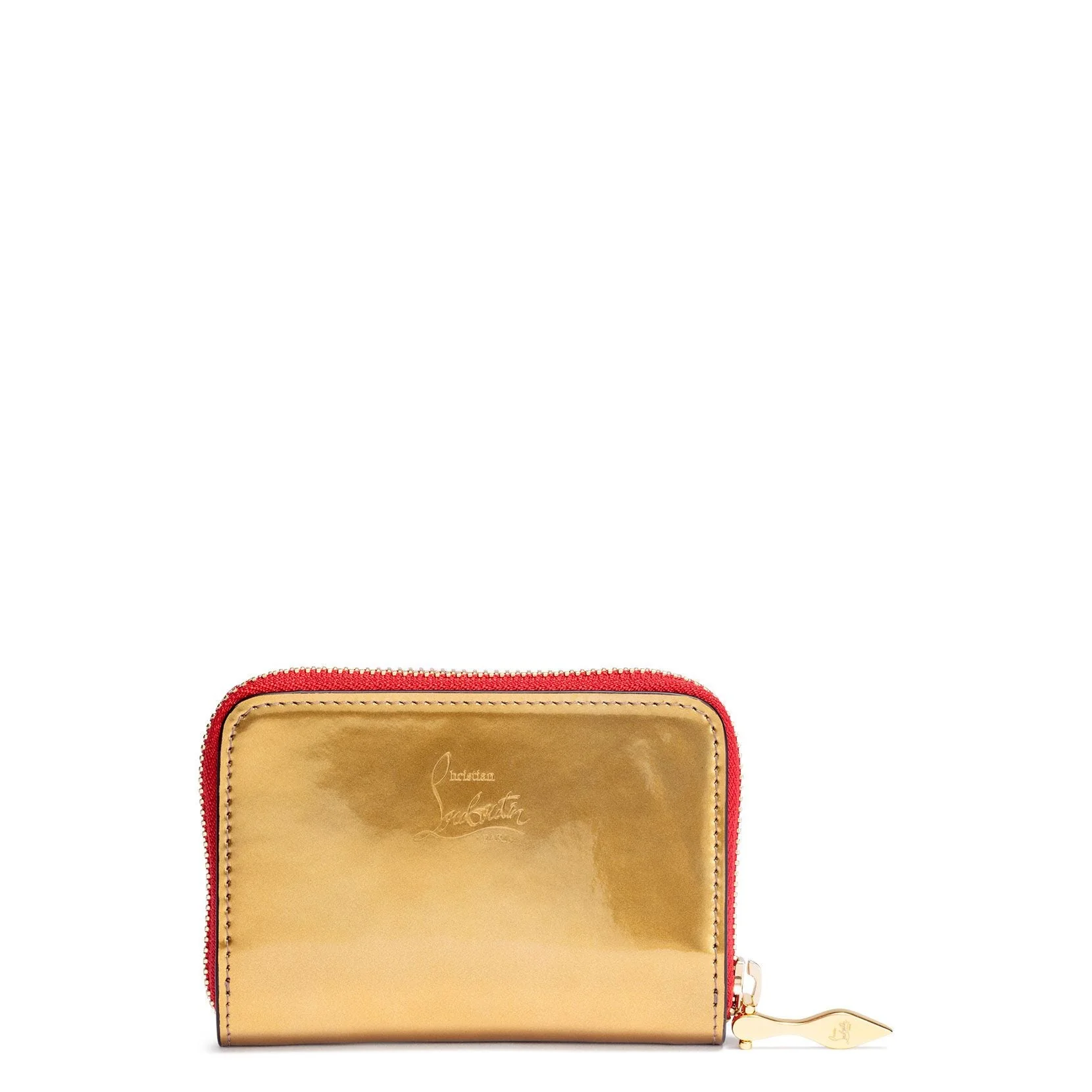 Panettone gold logo studded coin purse - Image 3