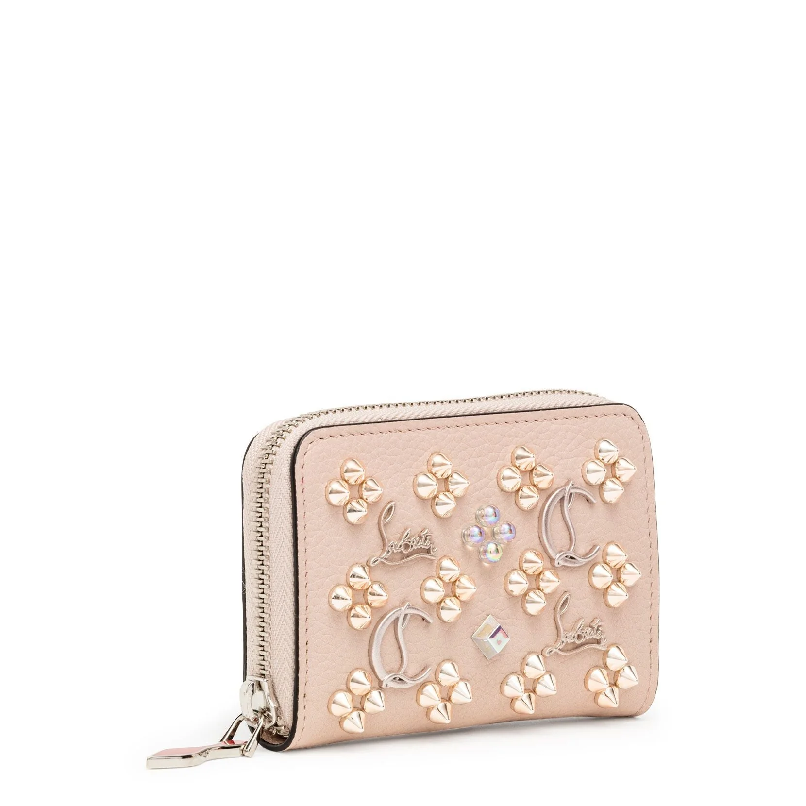 Panettone light beige Loubinthesky coin purse - Image 2