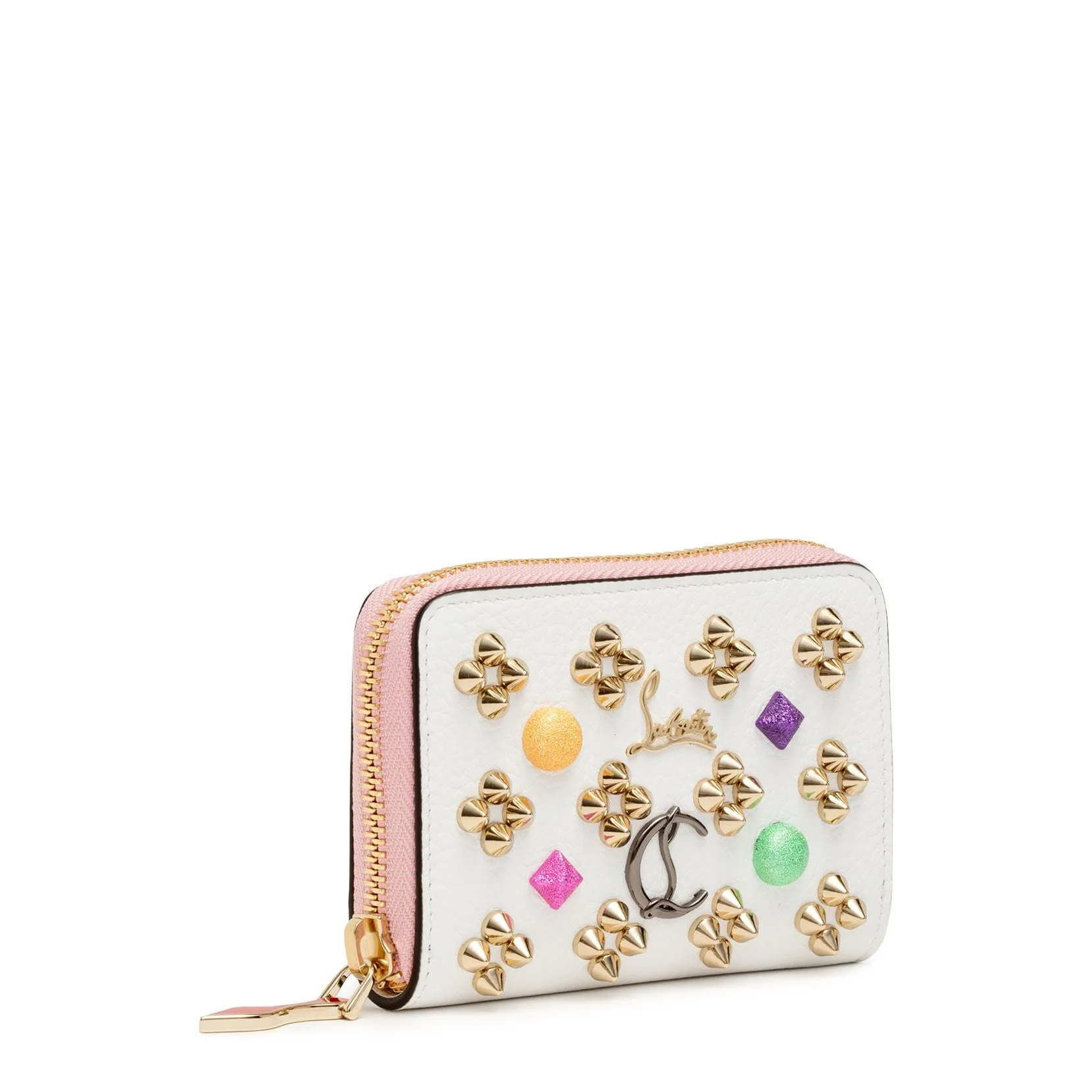Panettone white Loubinthesky coin purse - Image 2