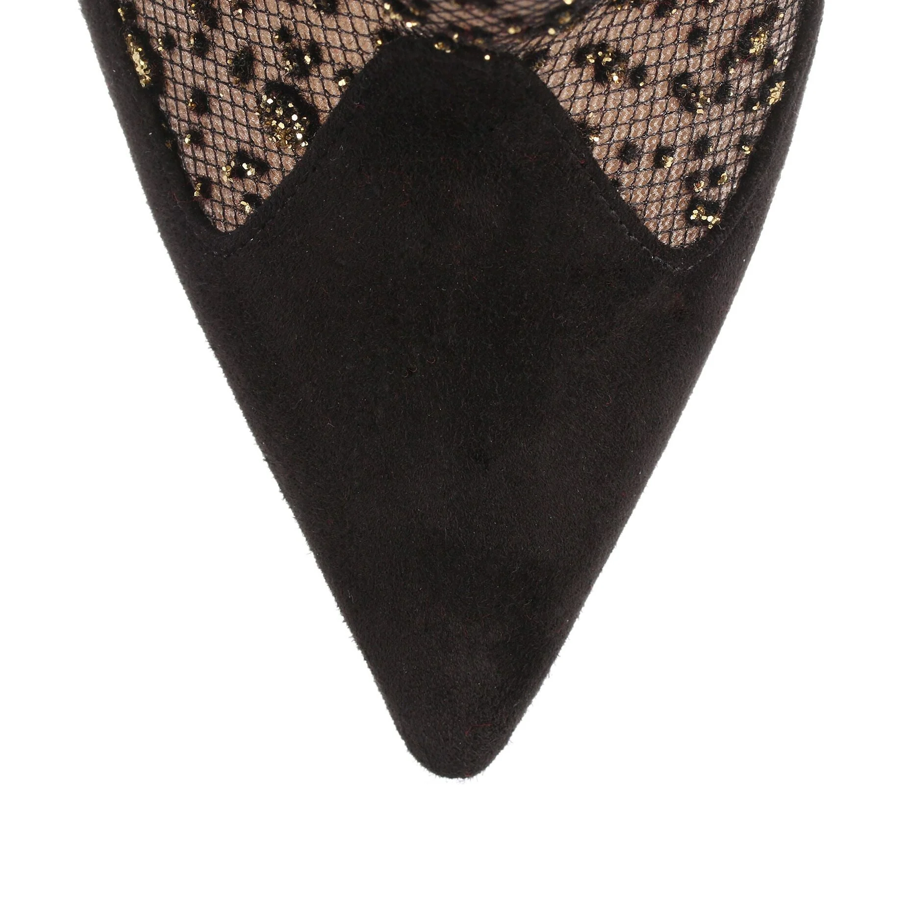 Papilloboot 100 black suede mesh boot - Image 4