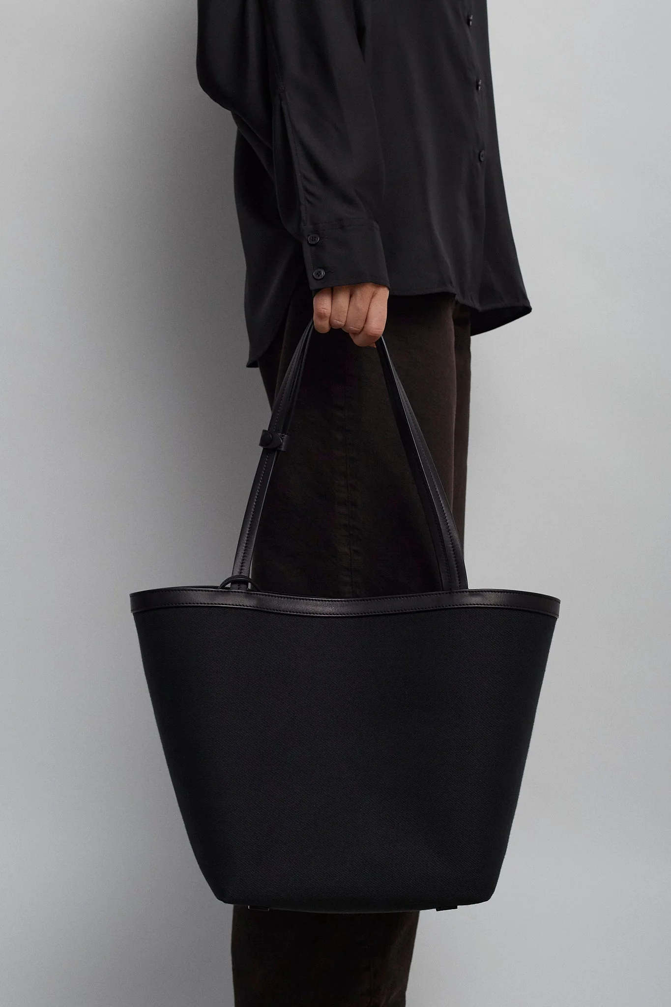 Park tote three black canvas bag - Image 7
