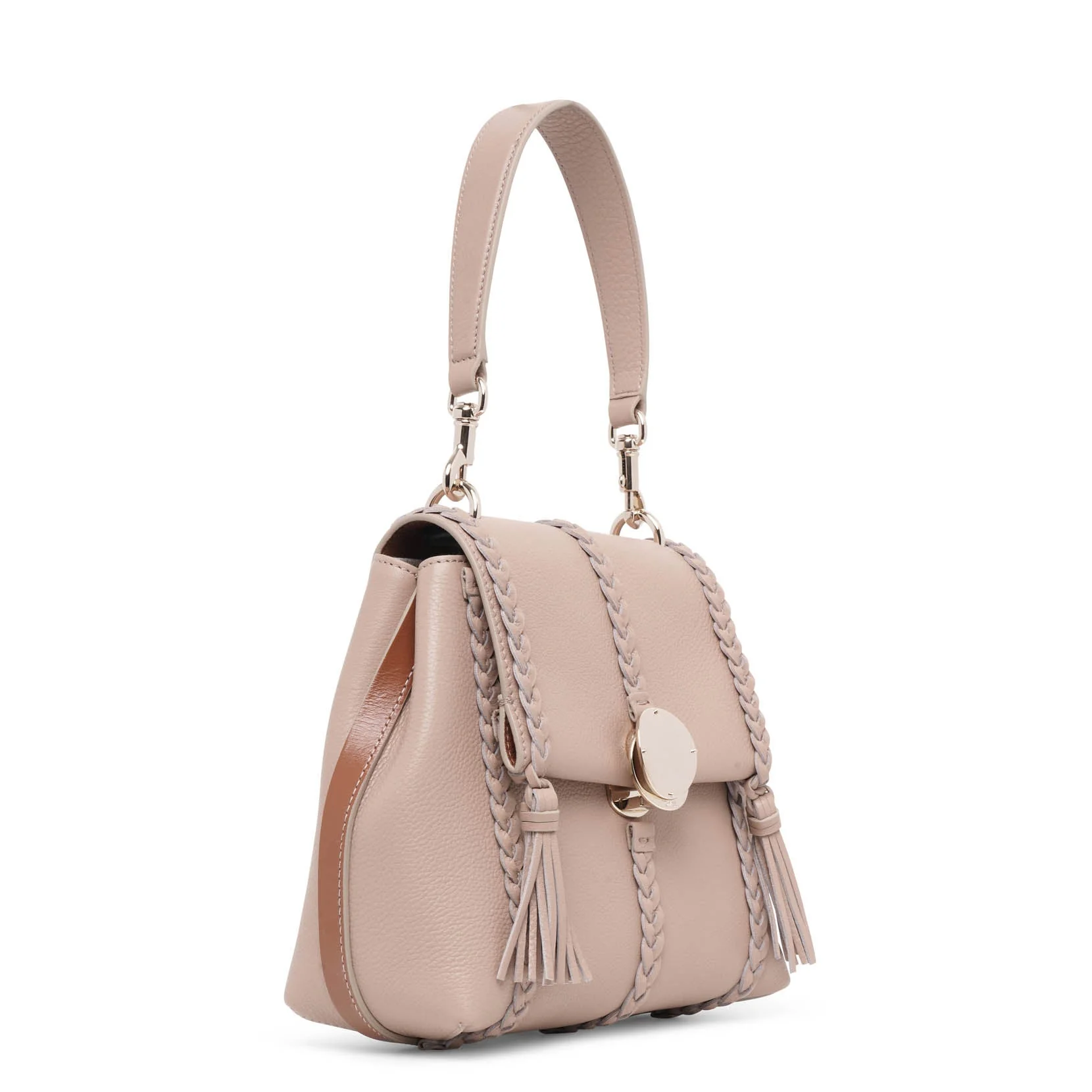 Penelope small beige leather bag - Image 3