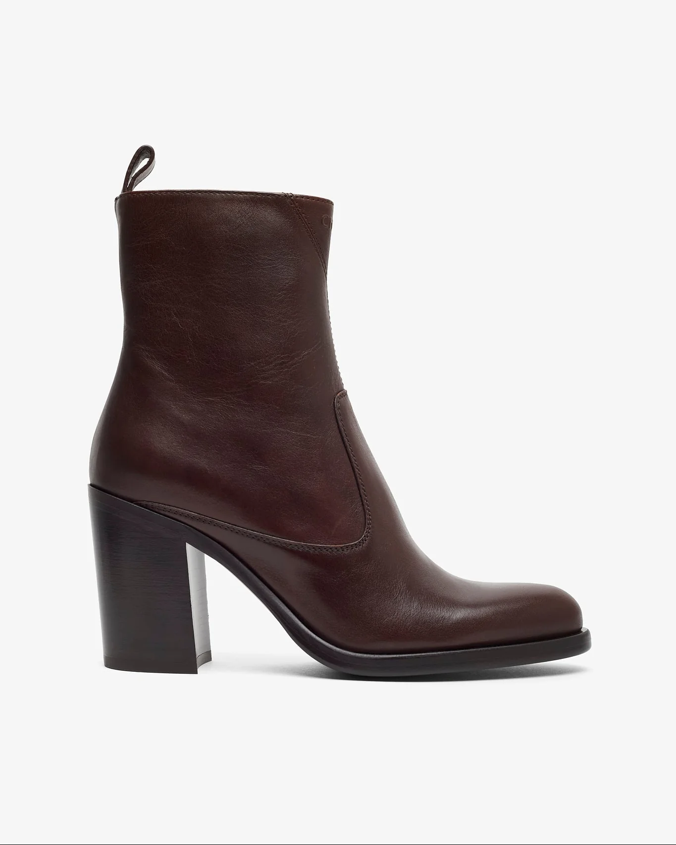 Phoenix dark brown leather boots