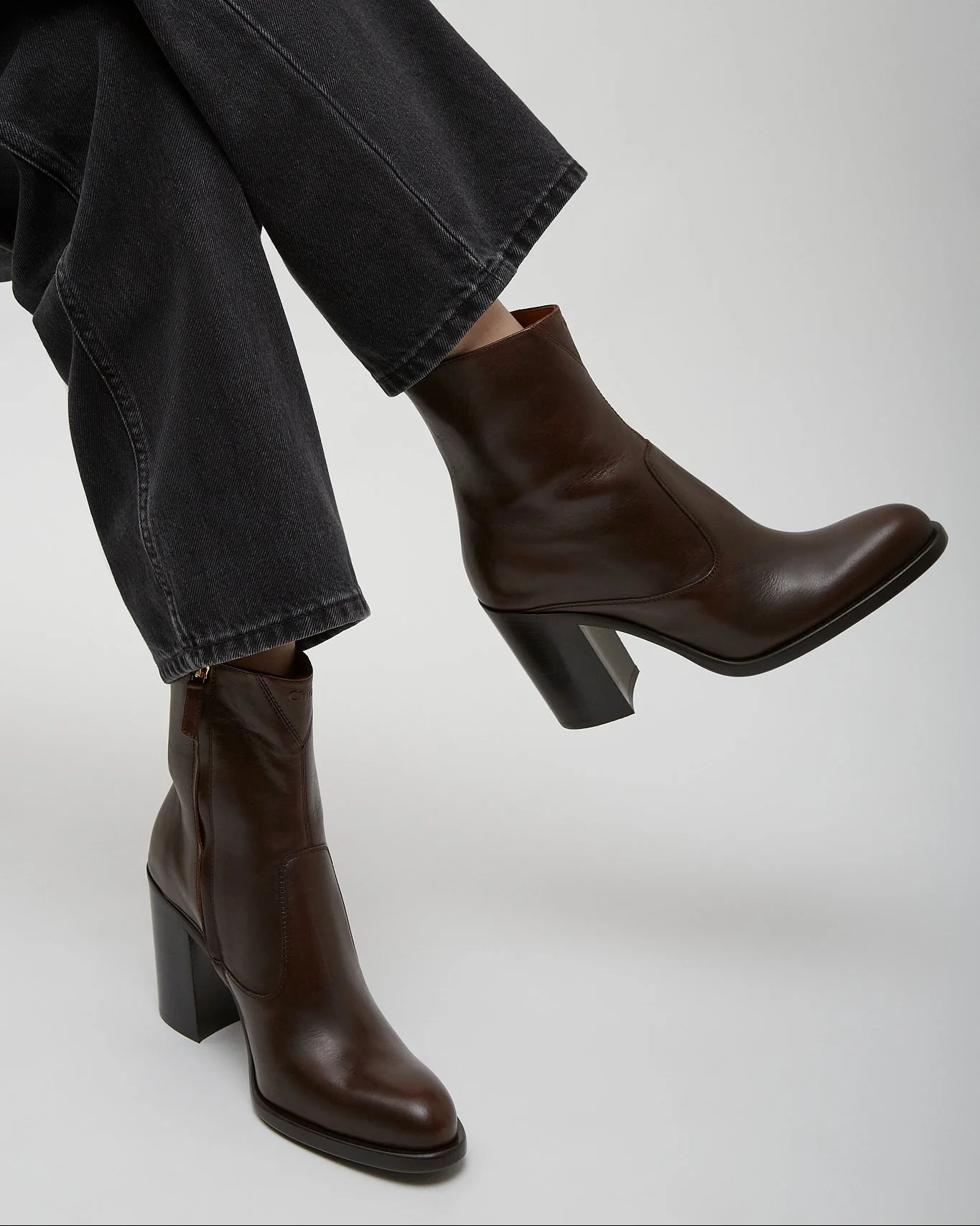 Phoenix dark brown leather boots - Image 2