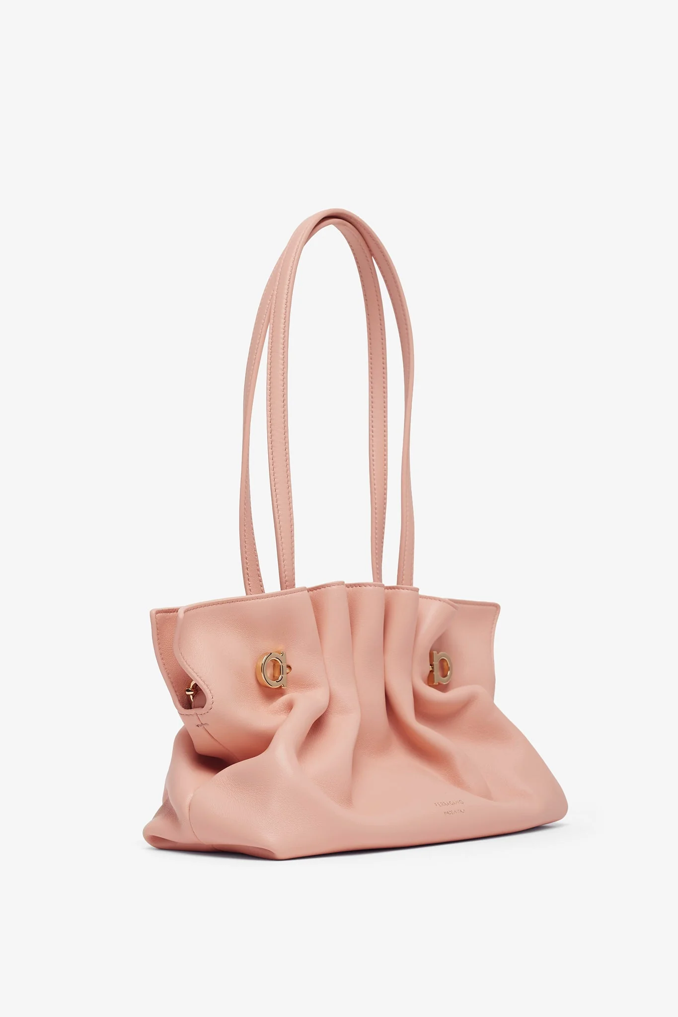 Pierce small pink leather bag - Image 3