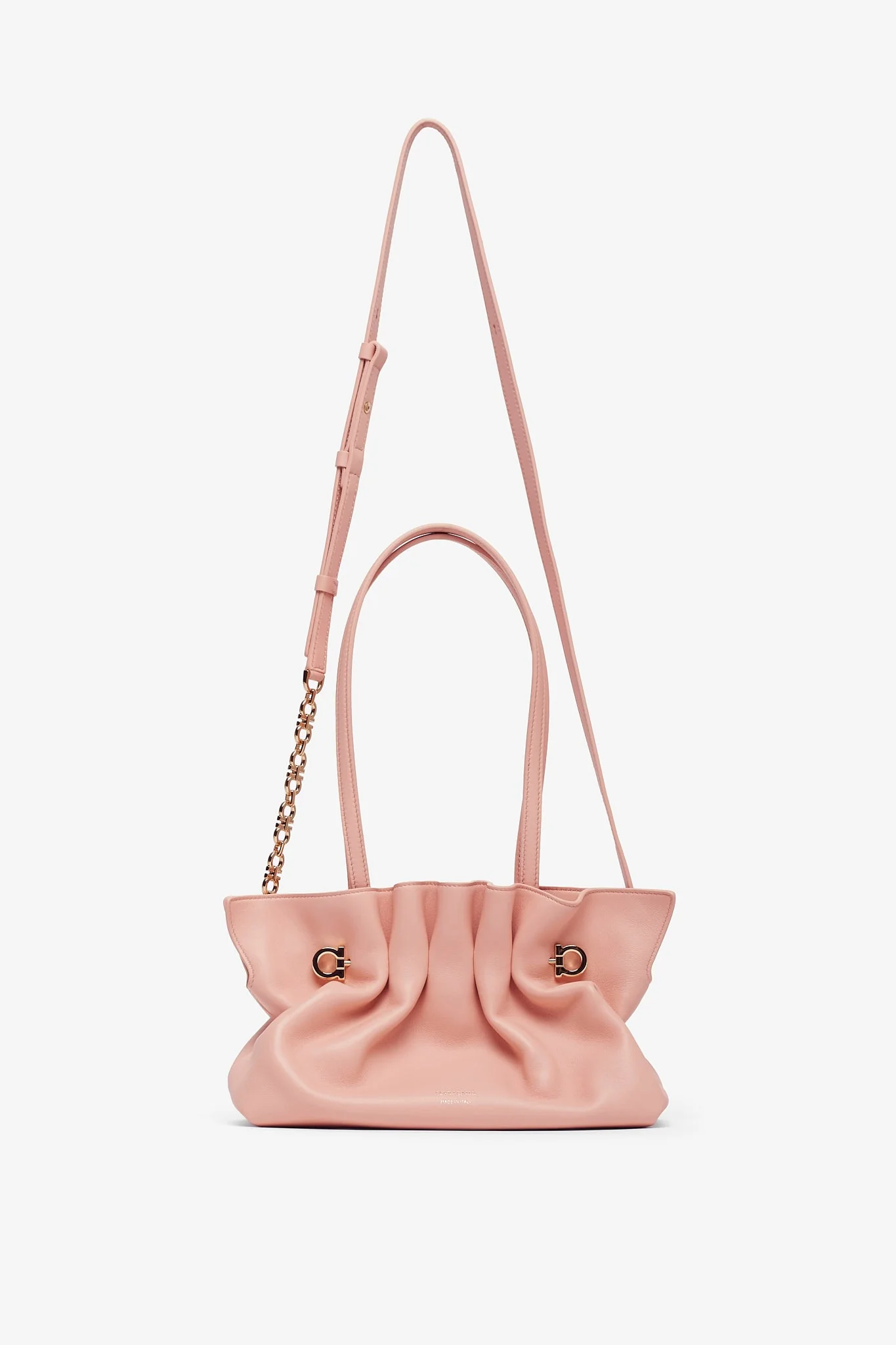 Pierce small pink leather bag - Image 4