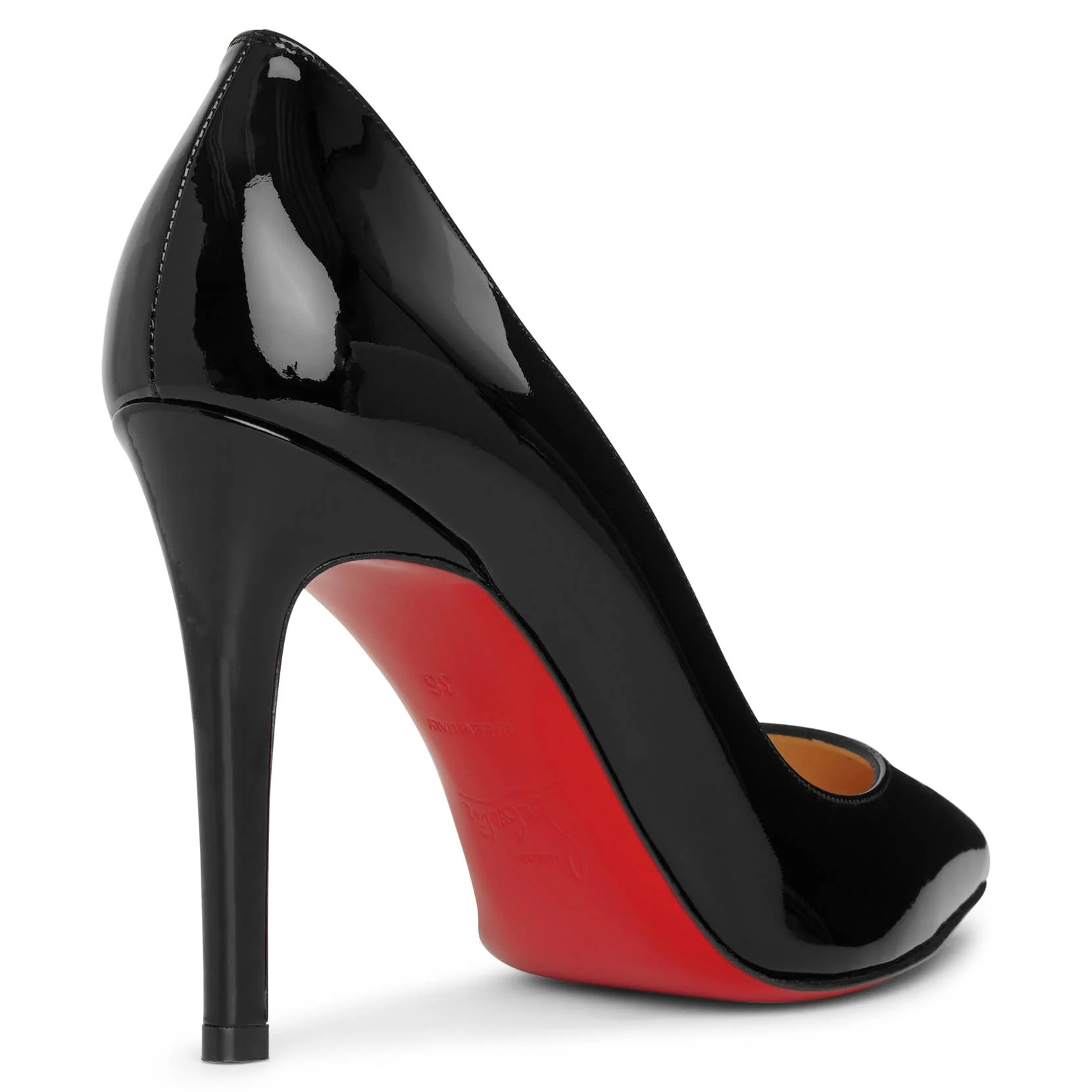 Pigalle 100 black patent pumps - Image 4
