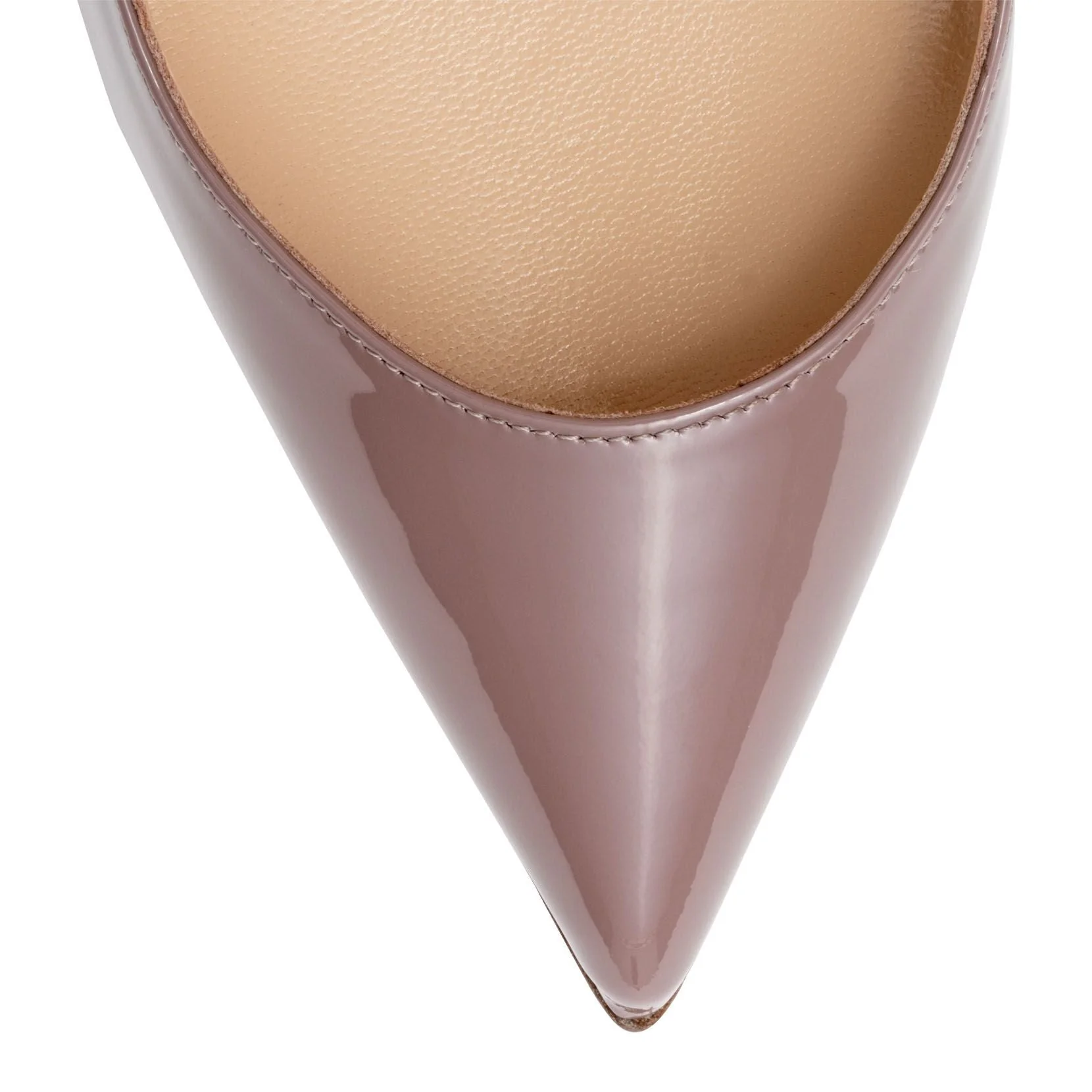 Pigalle Follies 100 dusty pink patent pumps - Image 4