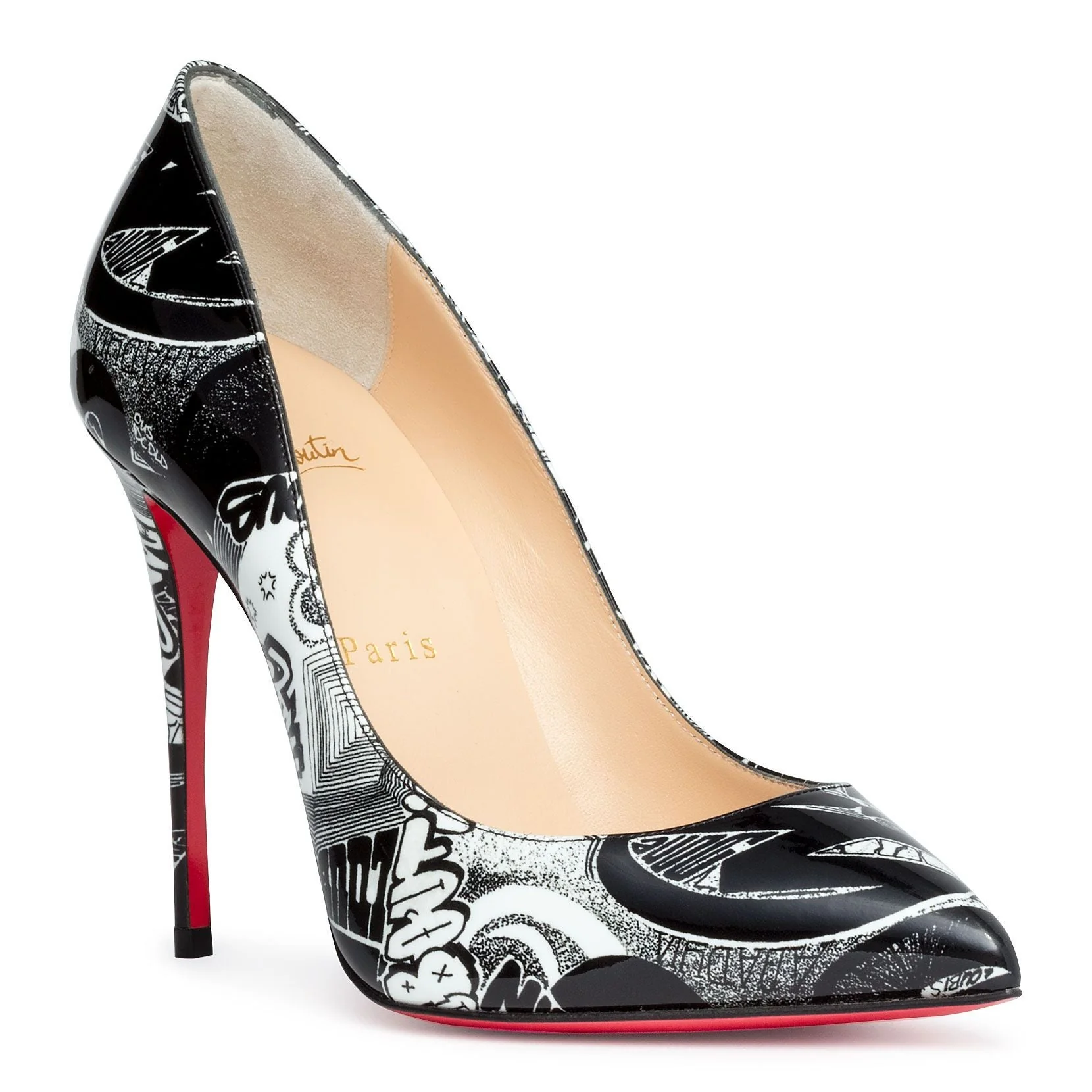 Pigalle Follies 100 Nicograf black patent leather pumps - Image 2