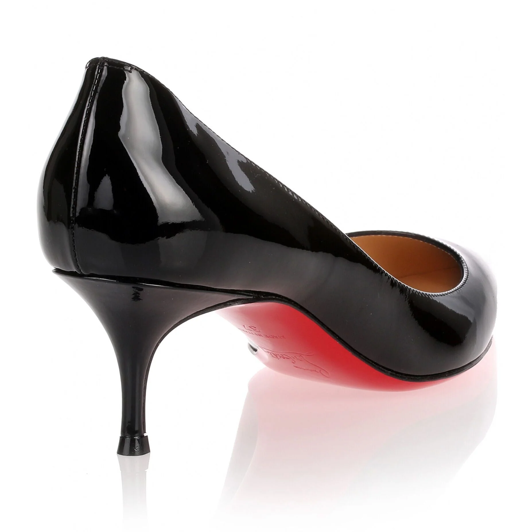 Pigalle Follies 55 black patent pump - Image 3
