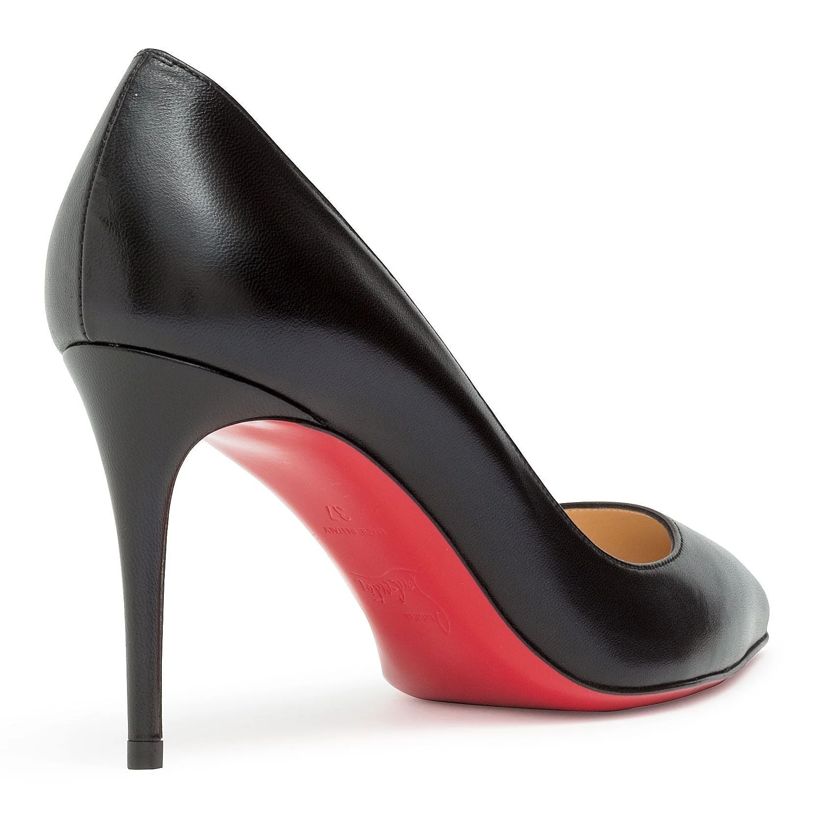 Pigalle Follies 85 black leather pump - Image 3