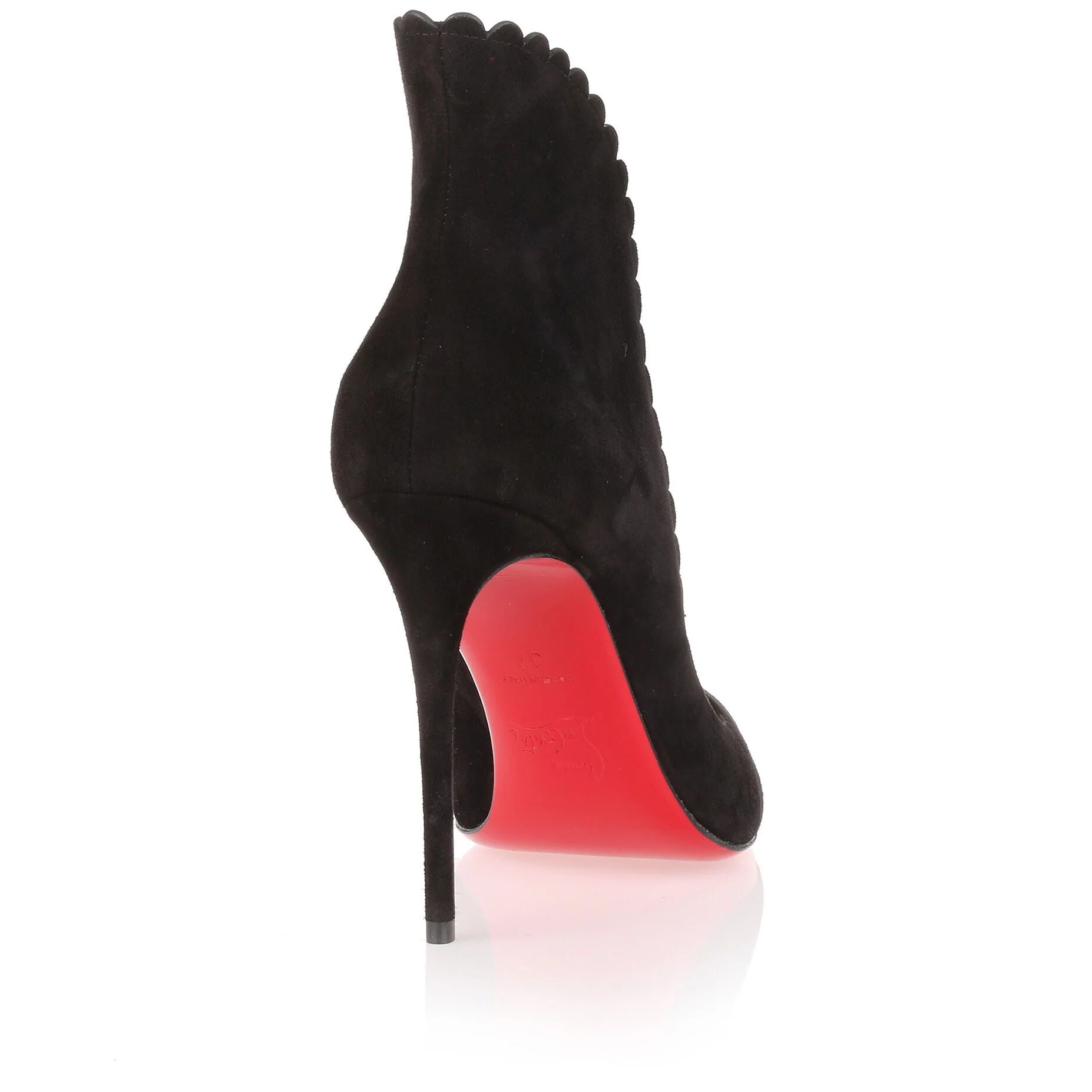 Pijonina 100 black suede pump - Image 3