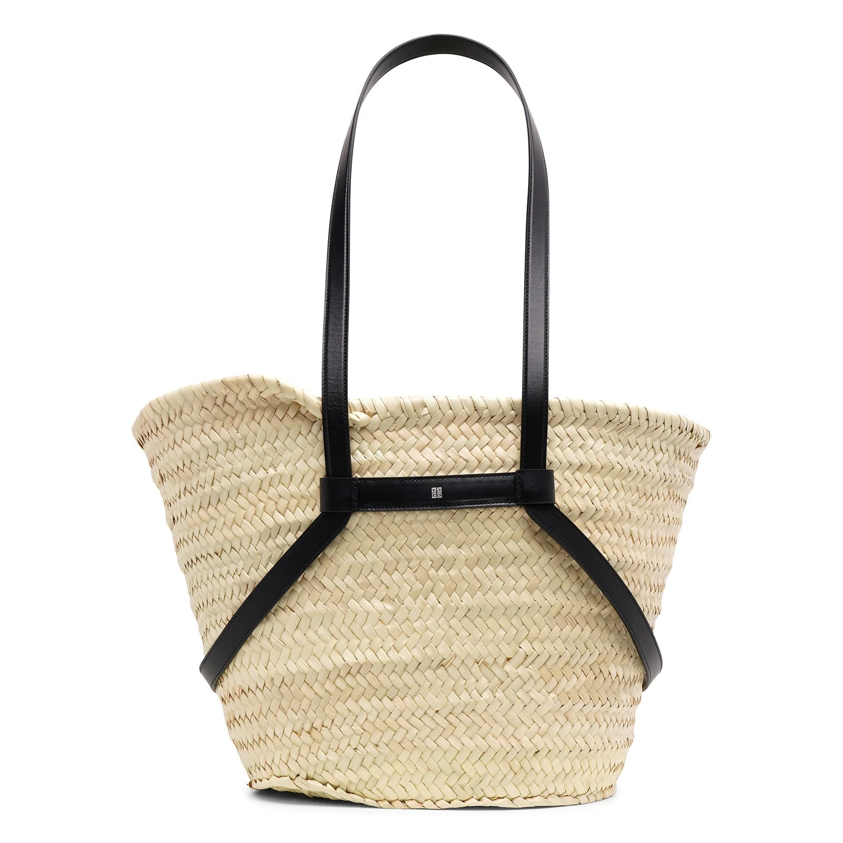 Plage Voyou raffia medium black bag - Image 4