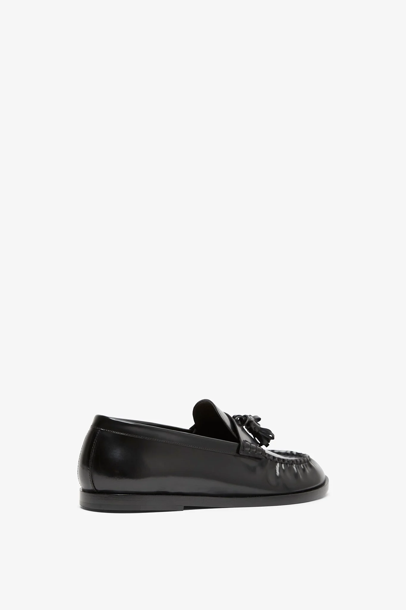 Polished leather loafers - Image 3