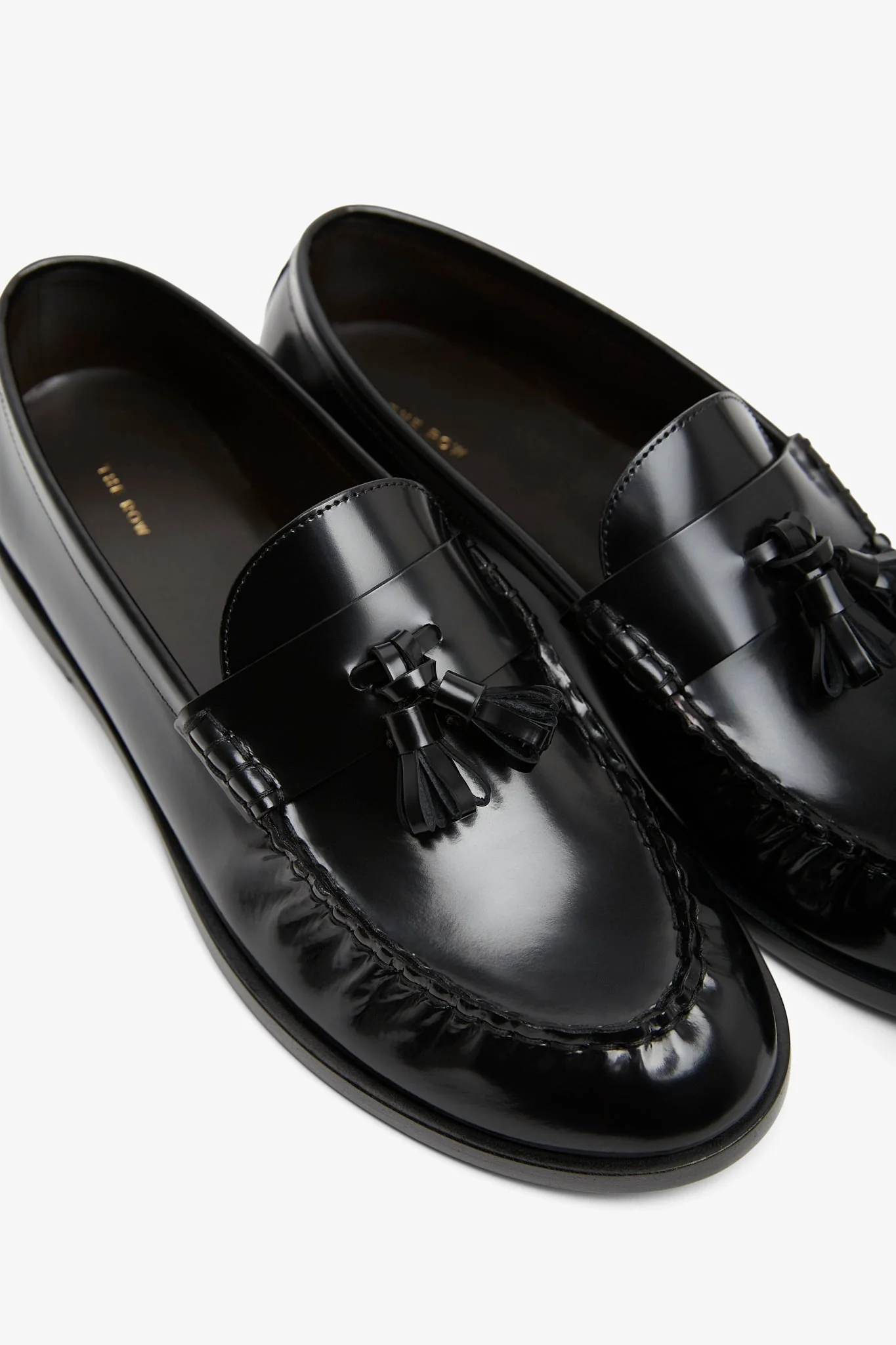 Polished leather loafers - Image 4