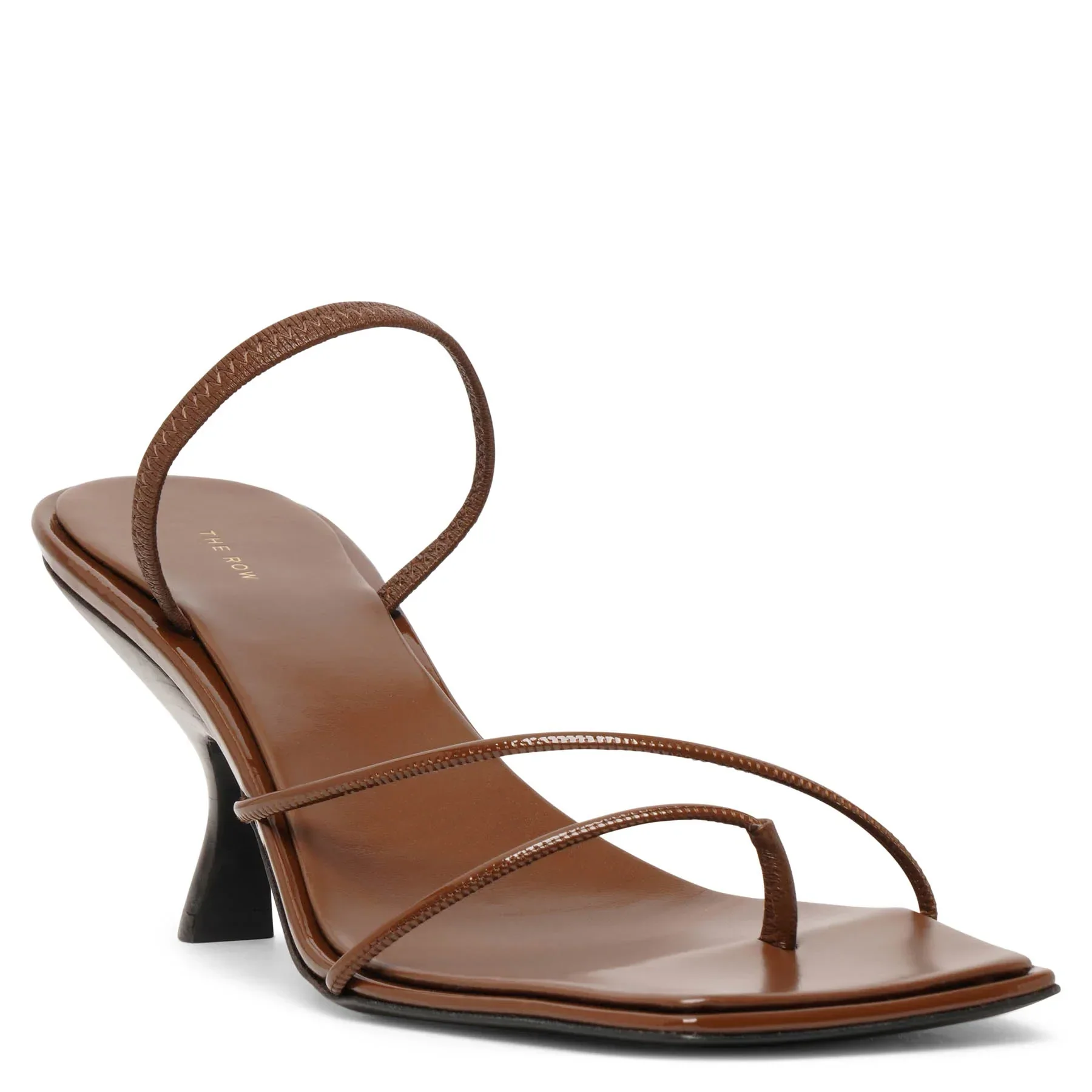 Rai patent brown sandals - Image 3