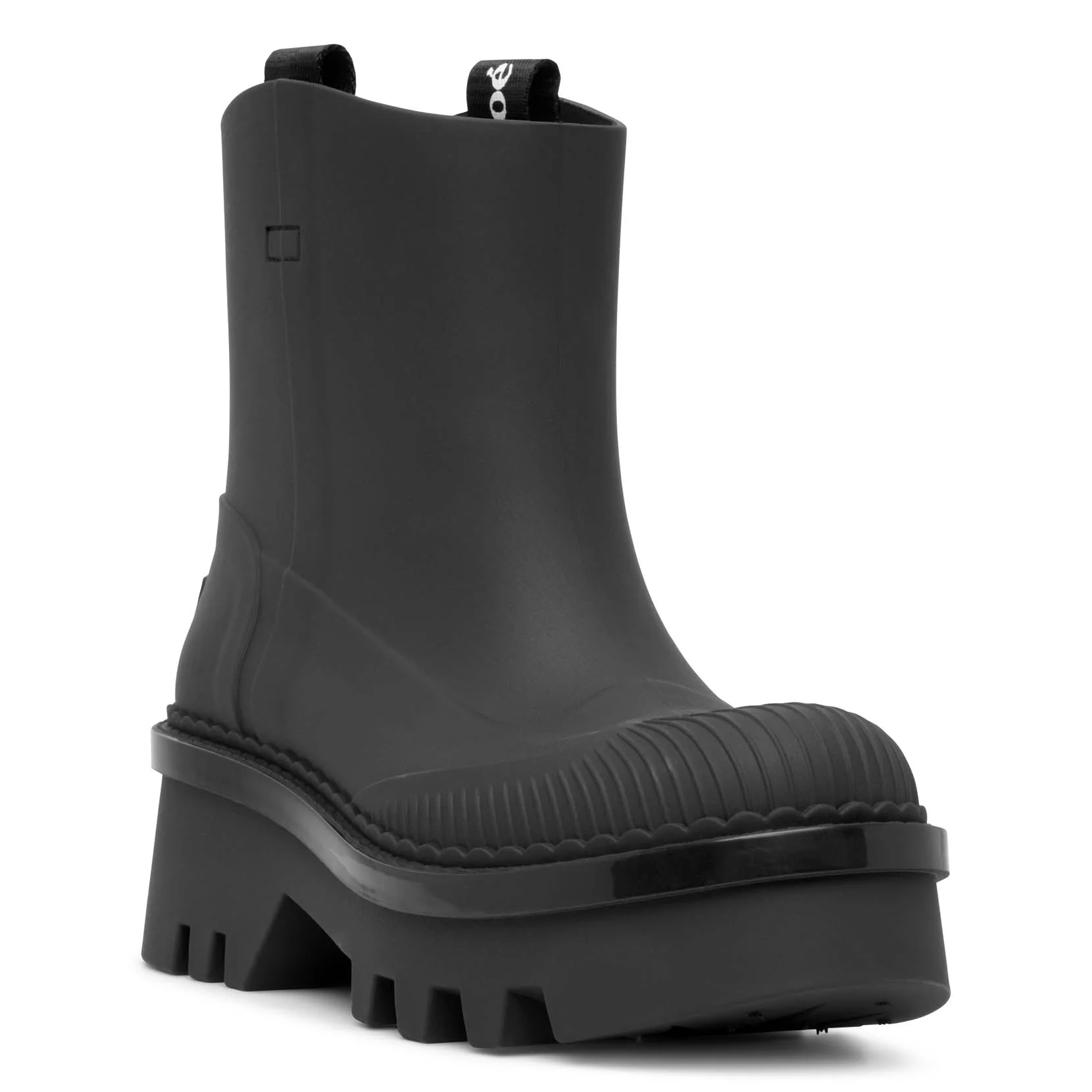 Raina black rubber rain boots - Image 3
