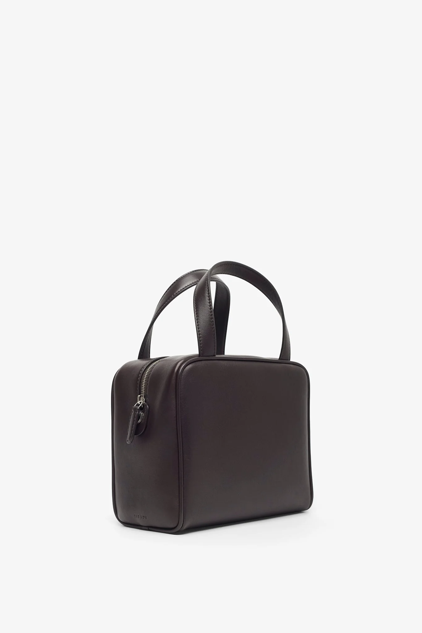 Ray dark brown nappa bag - Image 3