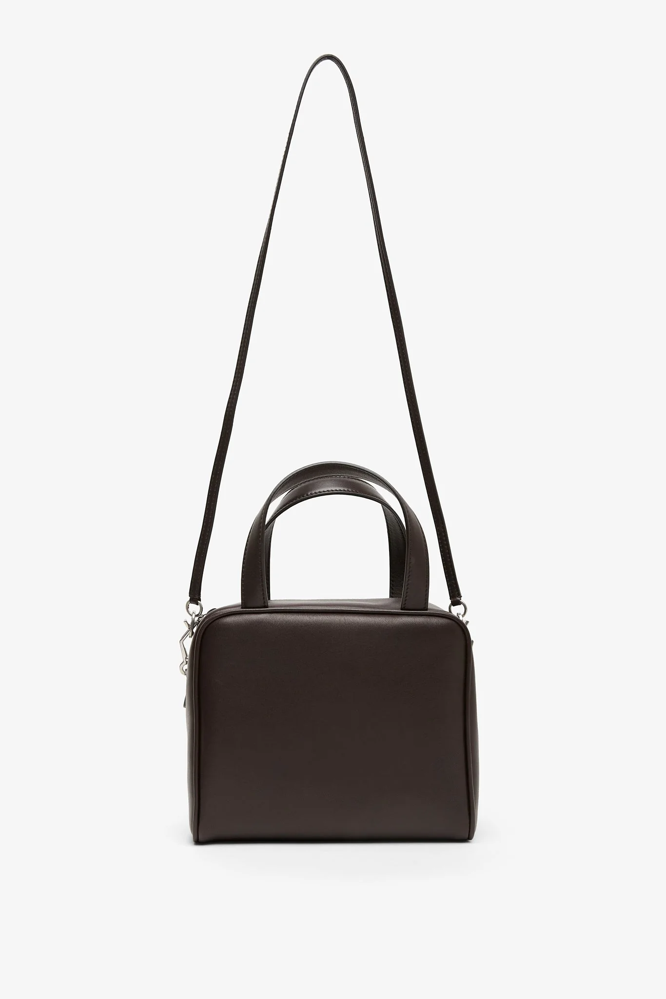 Ray dark brown nappa bag - Image 5