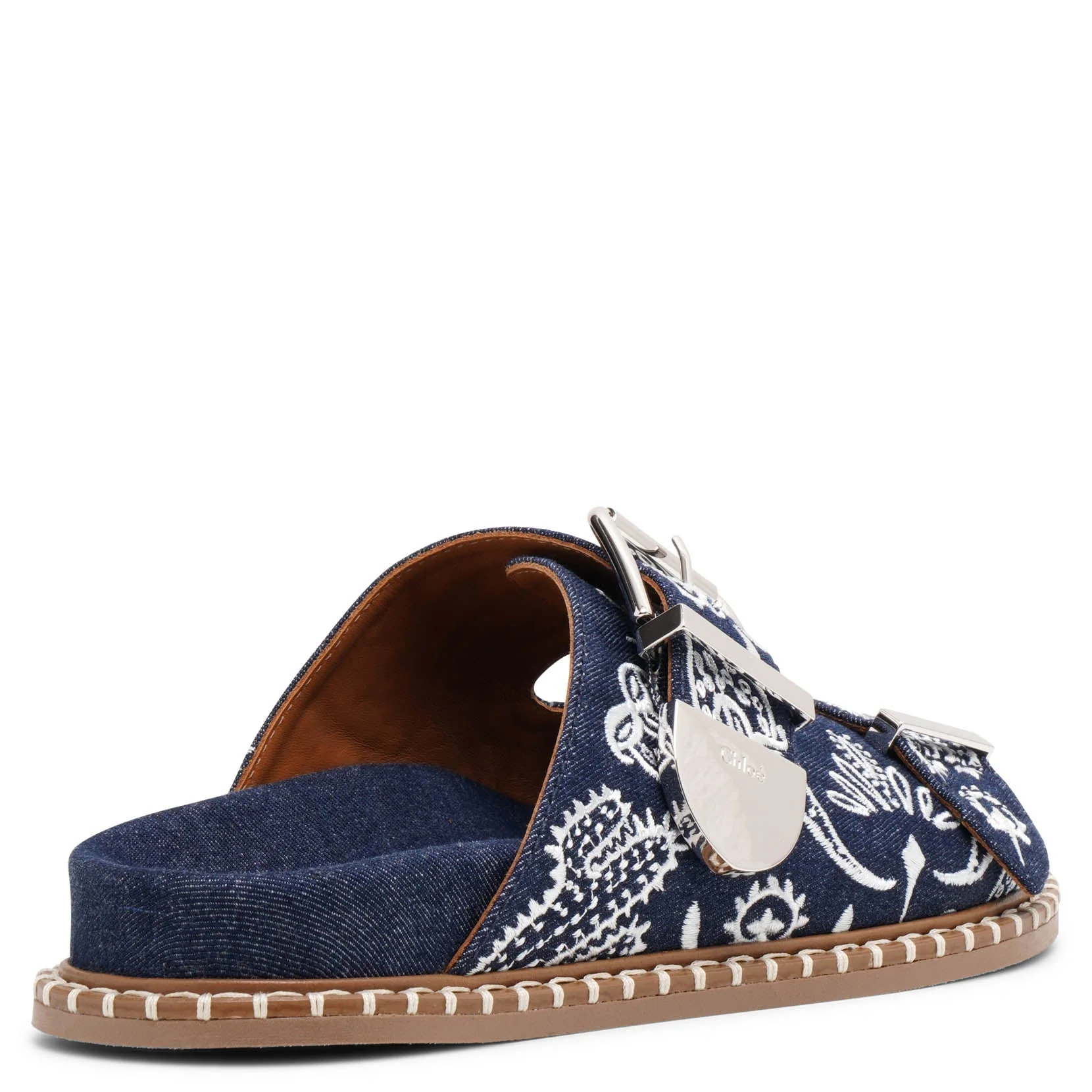 Rebecca denim flats - Image 4