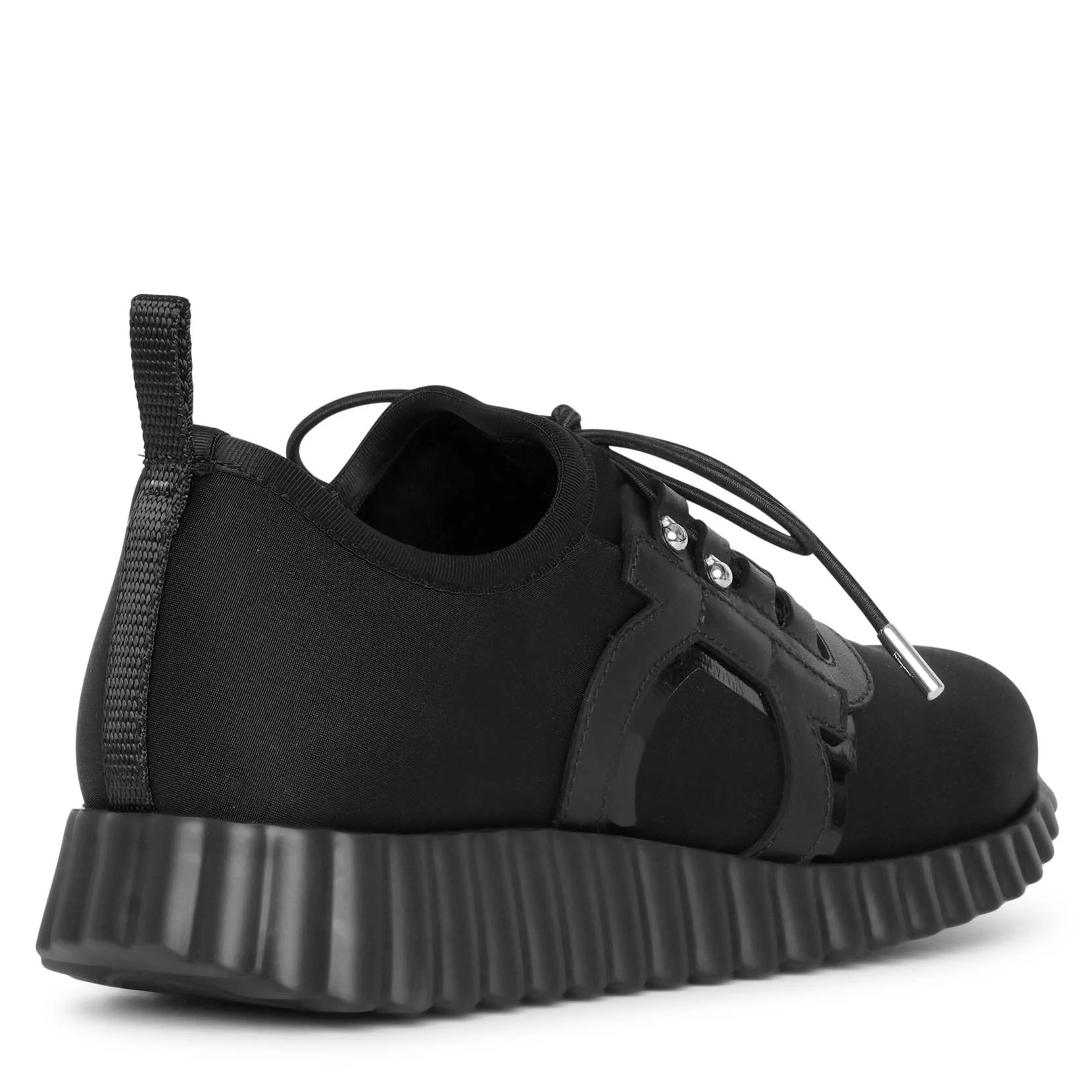 Rebekka black stretch sneakers - Image 4