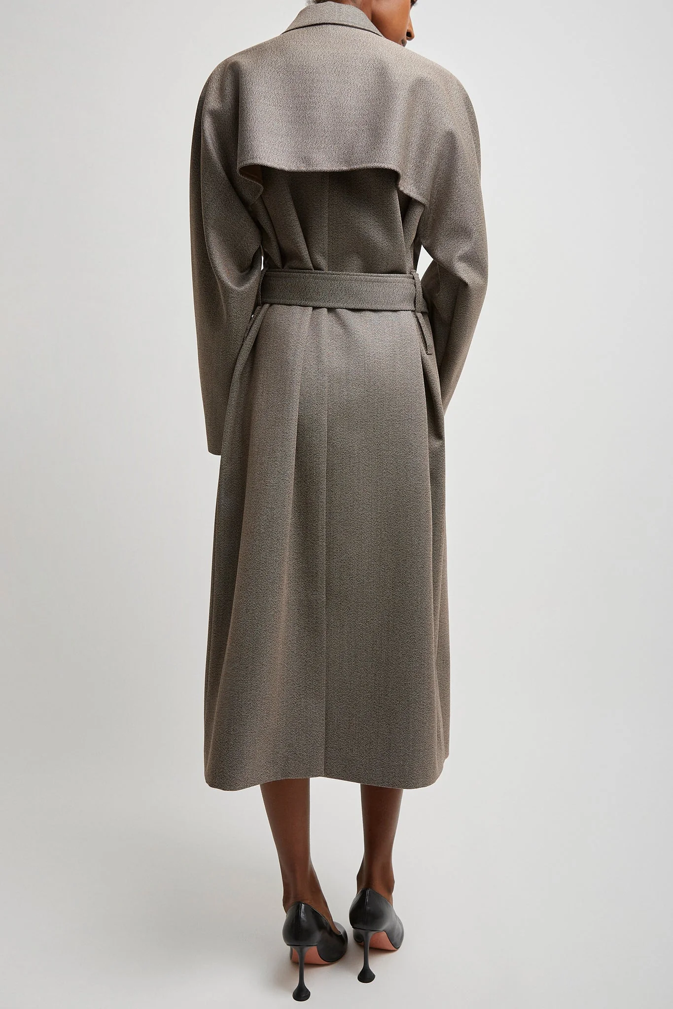 Rhydian wool gabardine coat - Image 3
