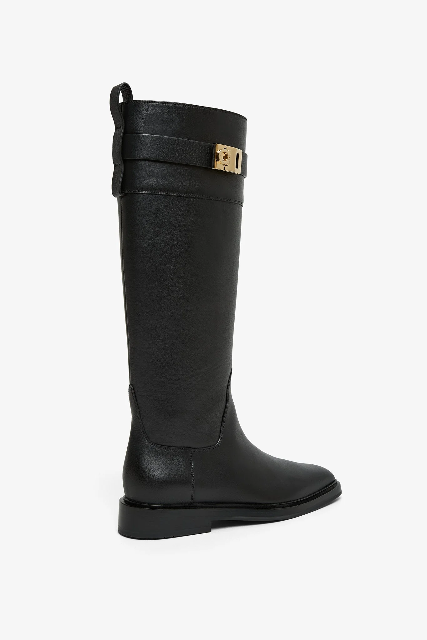 Roly black leather boots - Image 3