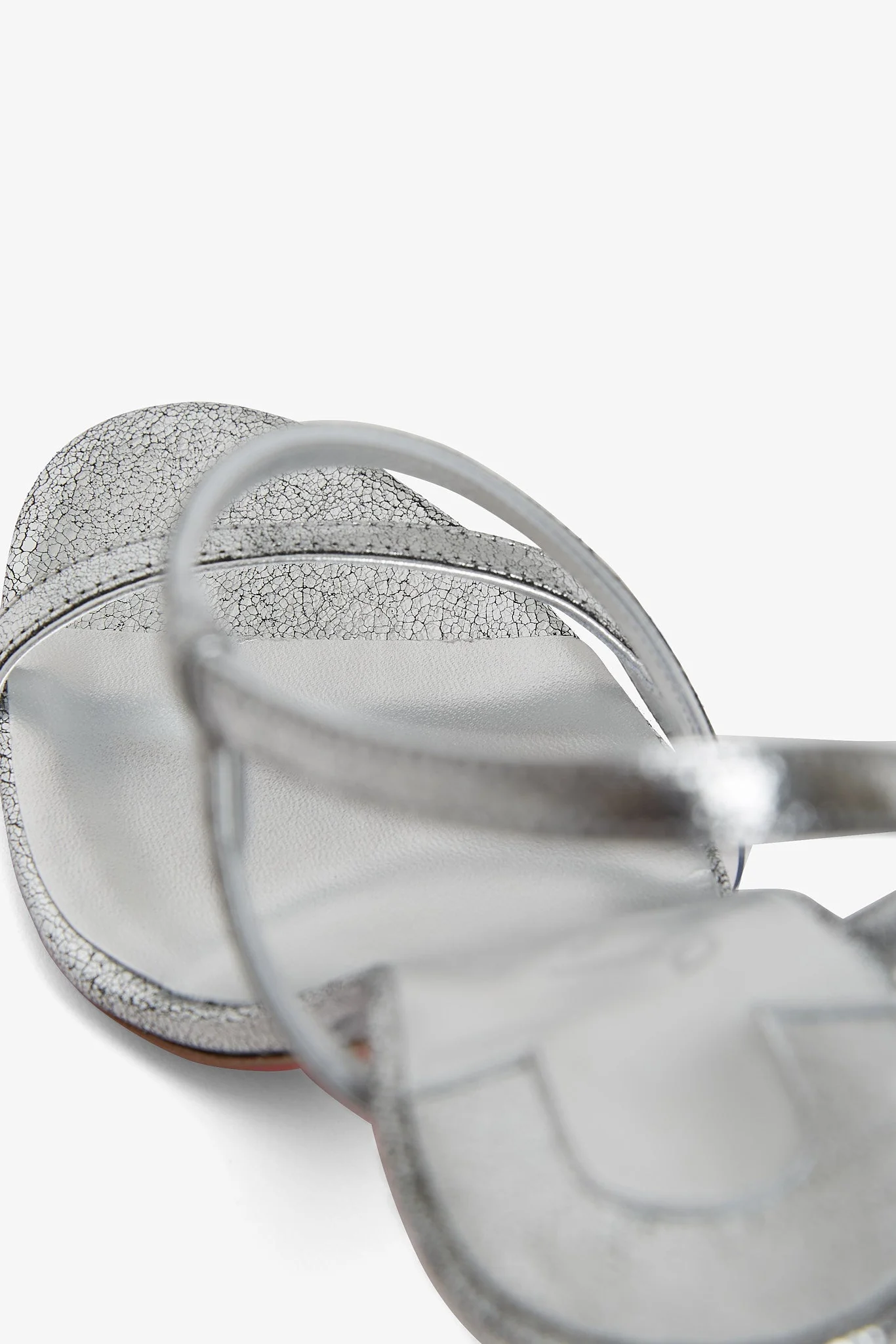 Rosalie 100 silver sandals - Image 4