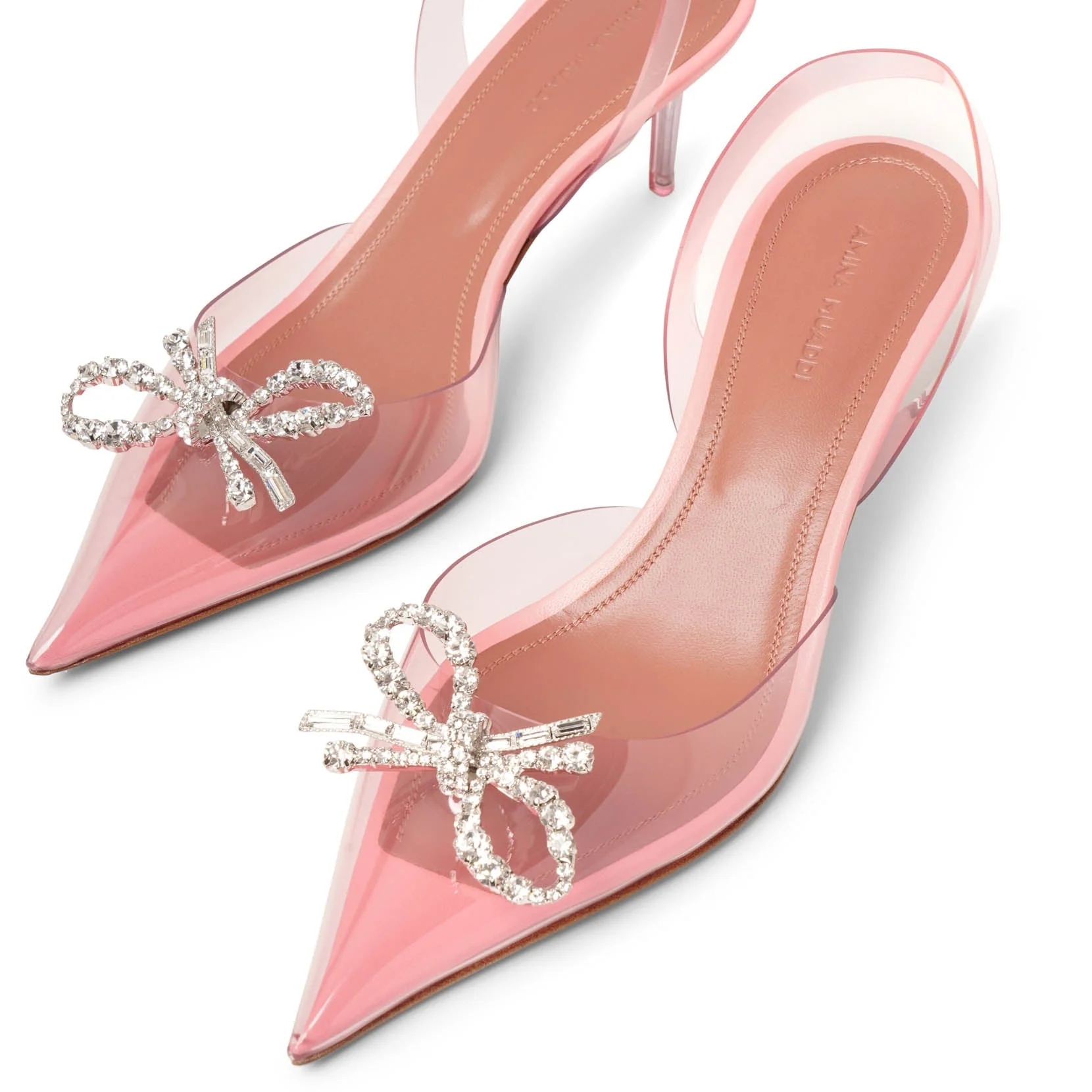 Rosie sling pink pvc pumps - Image 5