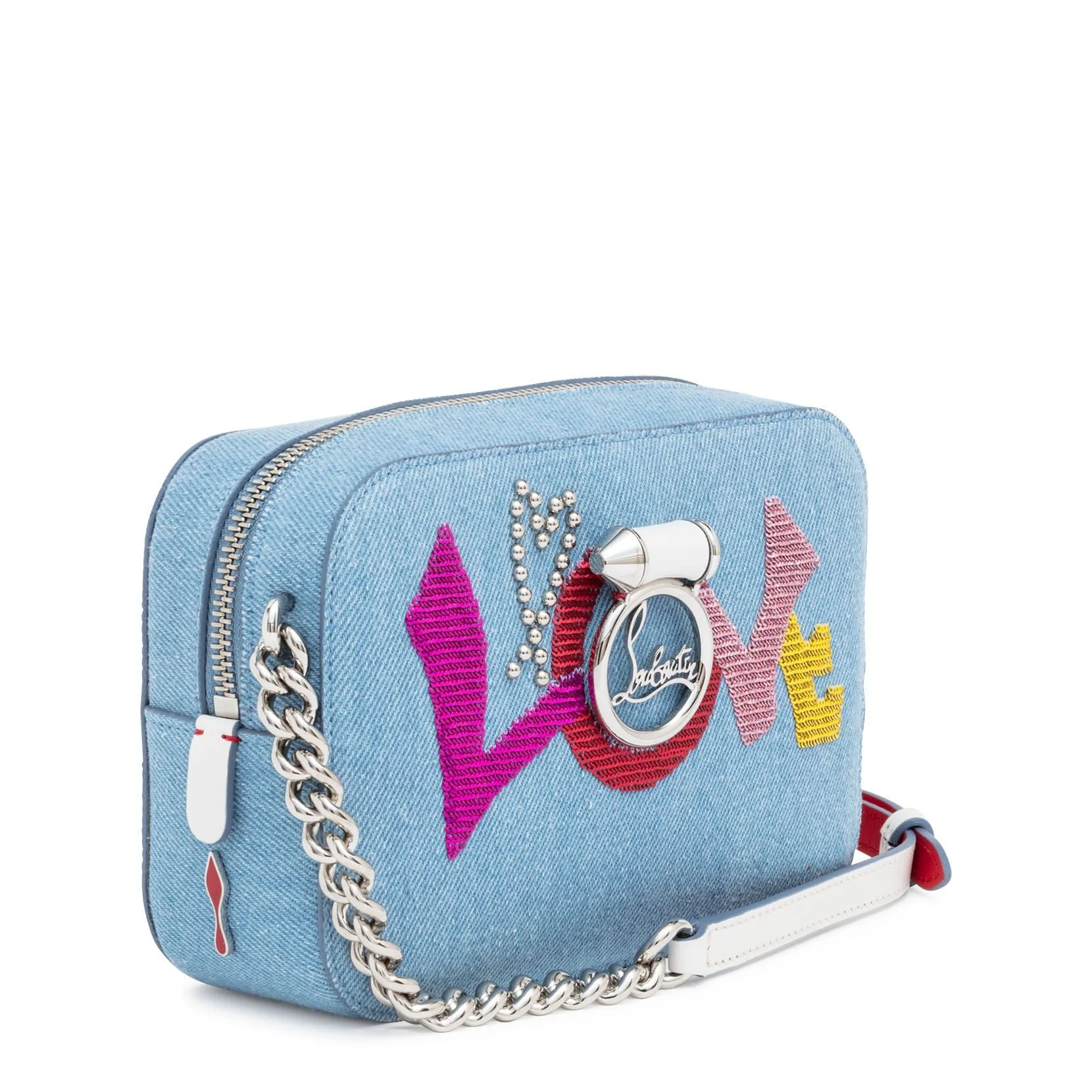 Rubylou mini denim shoulder bag - Image 2