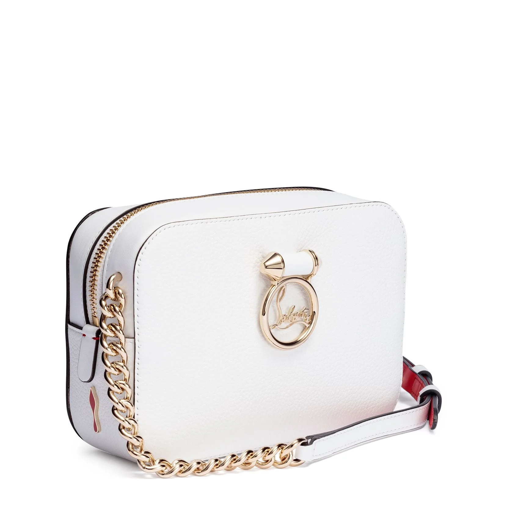 Rubylou mini white leather bag - Image 2
