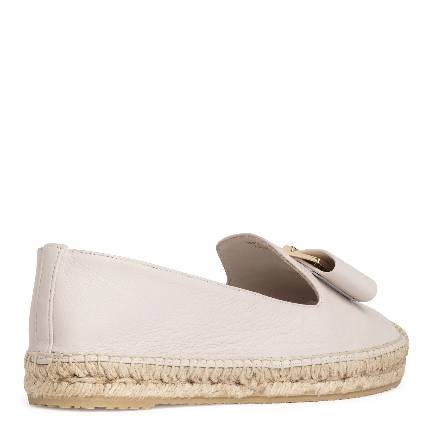 Sannio off-white leather espadrilles - Image 3